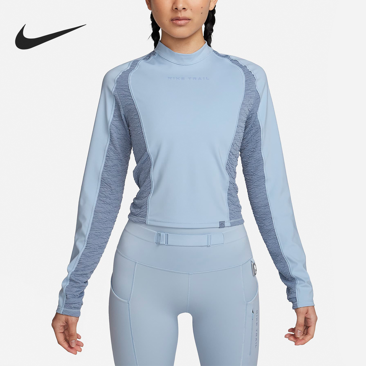 Nike Spring New Women's Running Training Breathable Long Sleeve T-Shirt FN4707-440