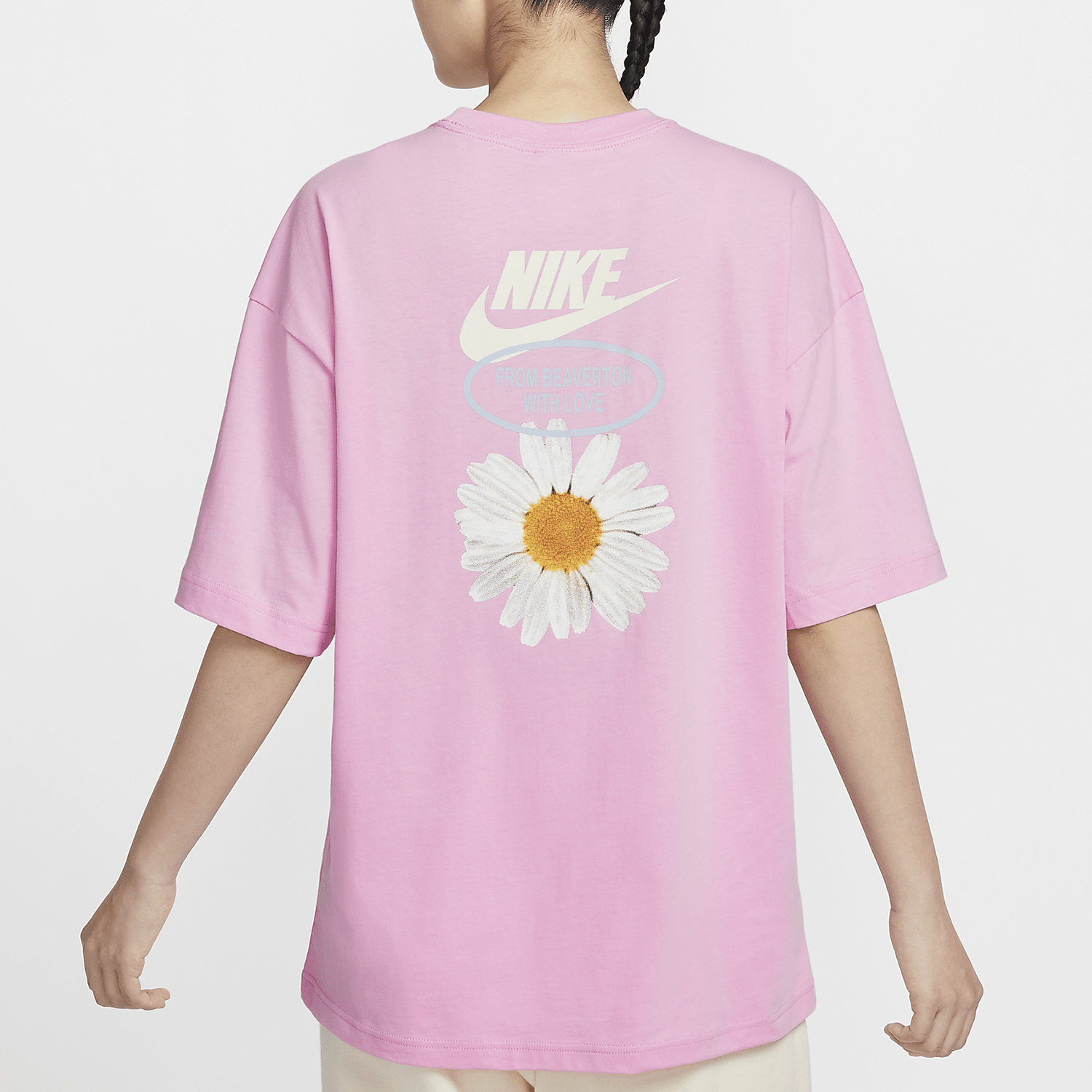 Nike Sportswear Women's Fashion Soft Loose Short Sleeve T-Shirt HJ9427-662