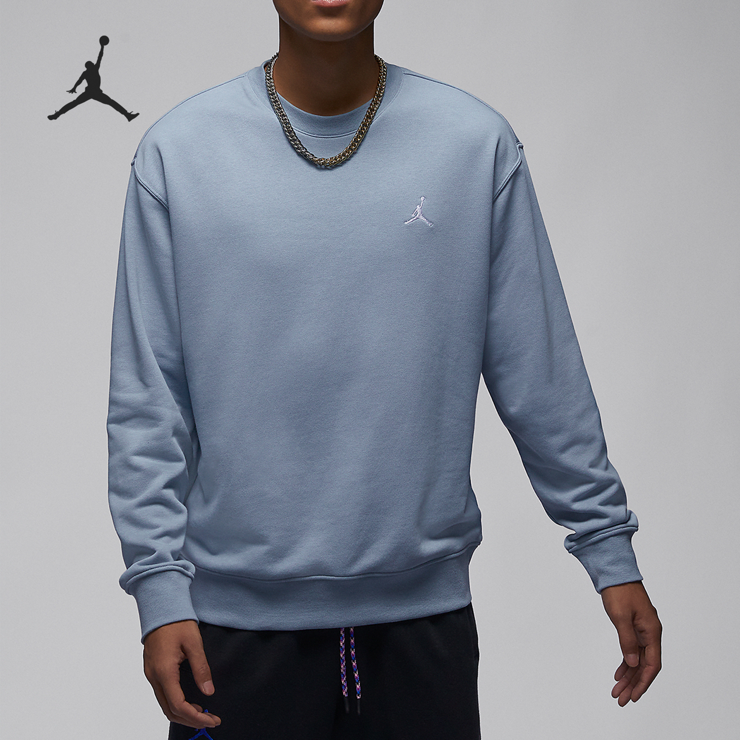 Nike Jordan Essentials Men's Long-sleeved Crewneck Sweatshirt FQ1865-436