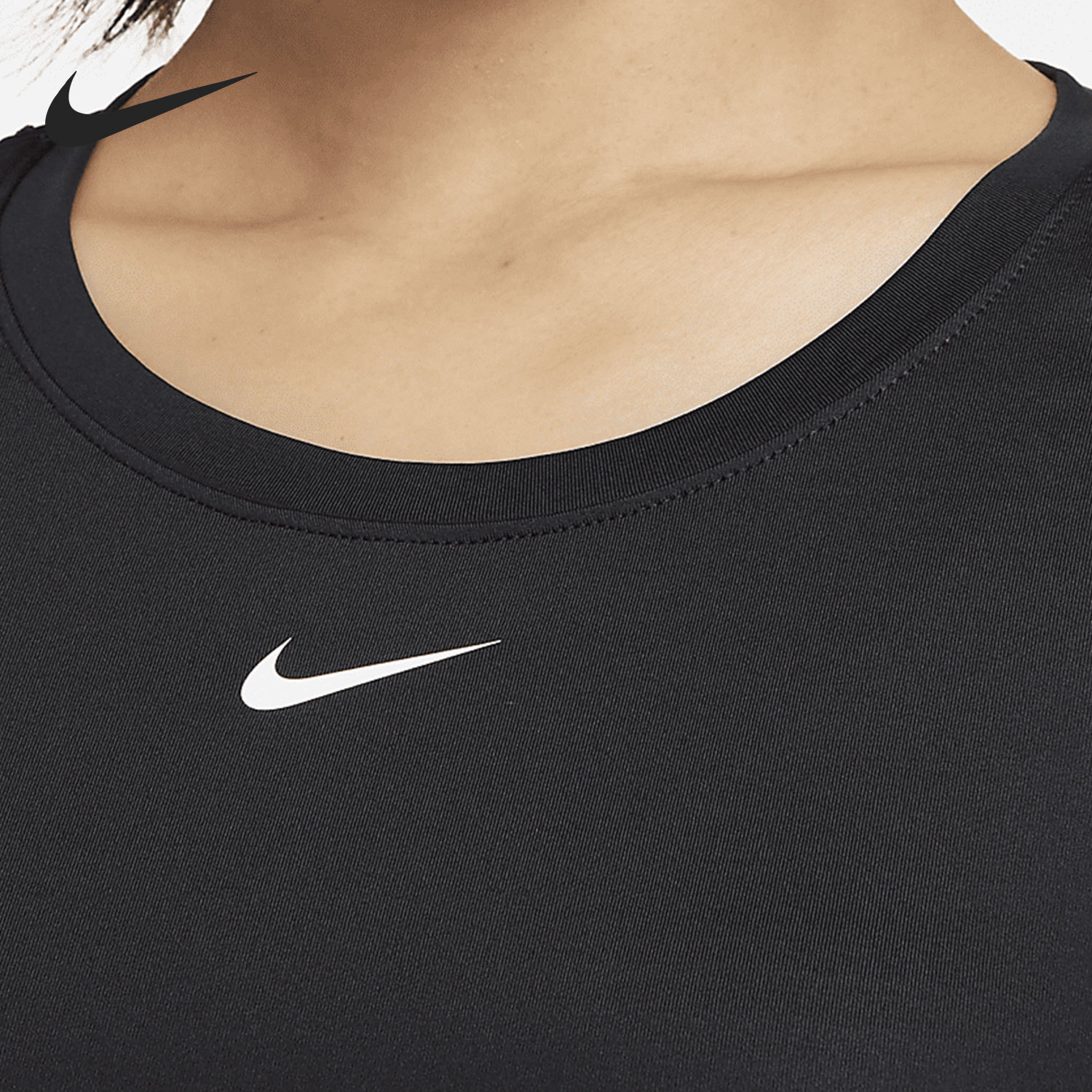 Nike New Season Women's Casual Round Neck Breathable Short Sleeve Sports Shirt DD0627-010