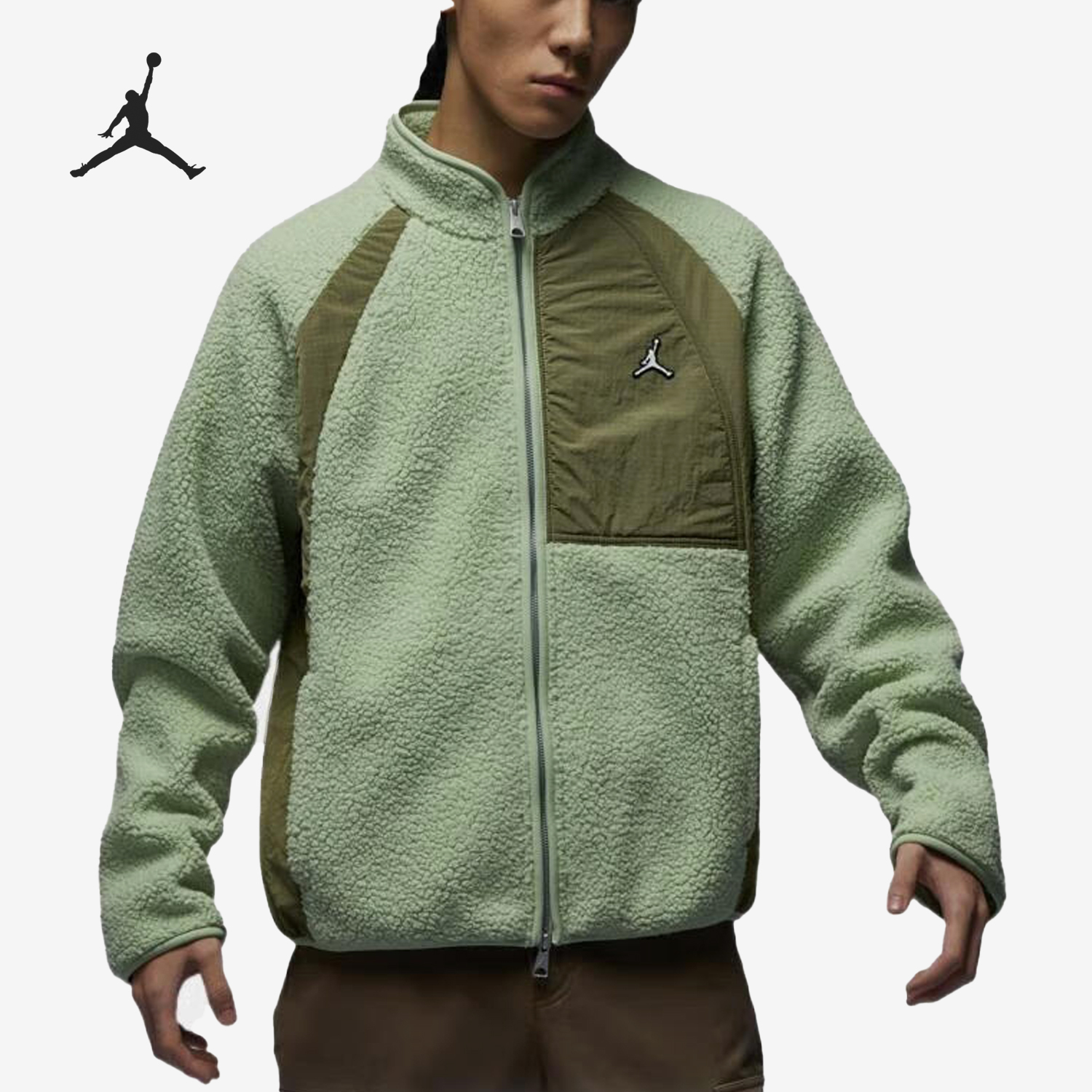 Nike JORDAN Men's Casual Warm Stand Collar Jacket FV8450-343