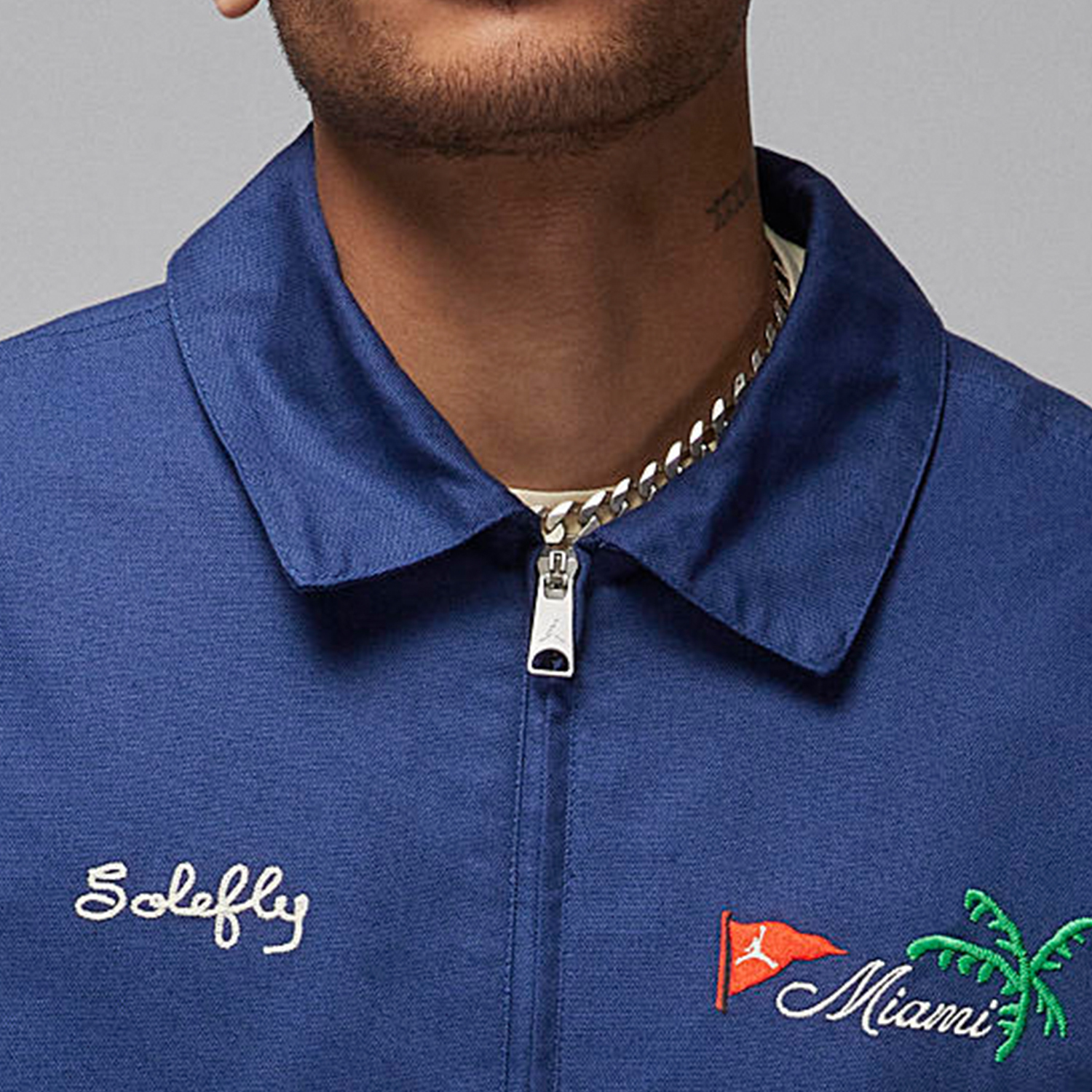 Nike JORDAN x SoleFly Collaboration Men's Casual Jacket FQ3805-410