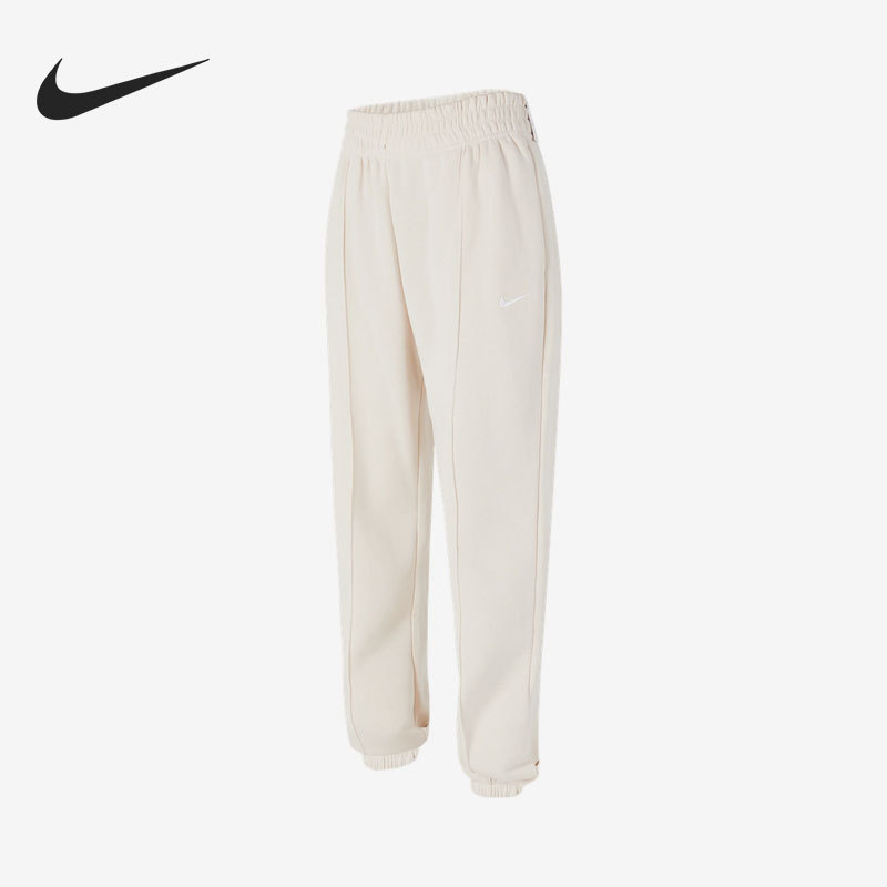 Nike Current Season New Women's Fleece Lined Warm Sports Casual Long Pants BV4090-219