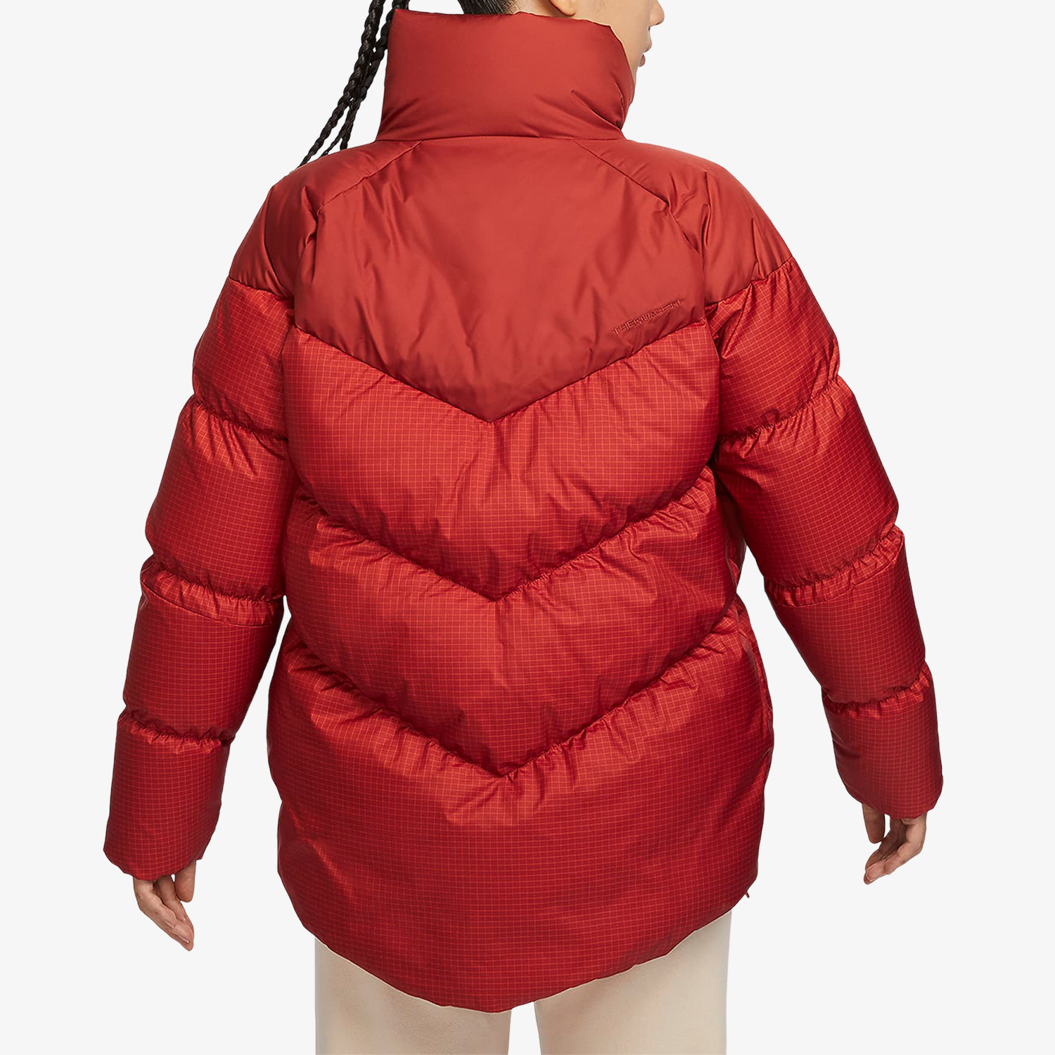 Nike Winter Women's Fashion Stand Collar Warm Sports Down Jacket FD8212-832