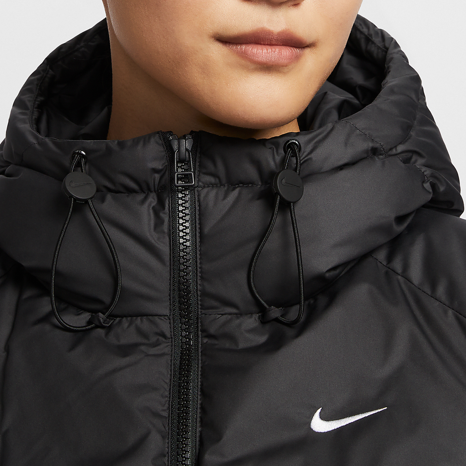 Nike Storm-FIT Women's Insulated Hooded Loose Down Jacket HF7871-010