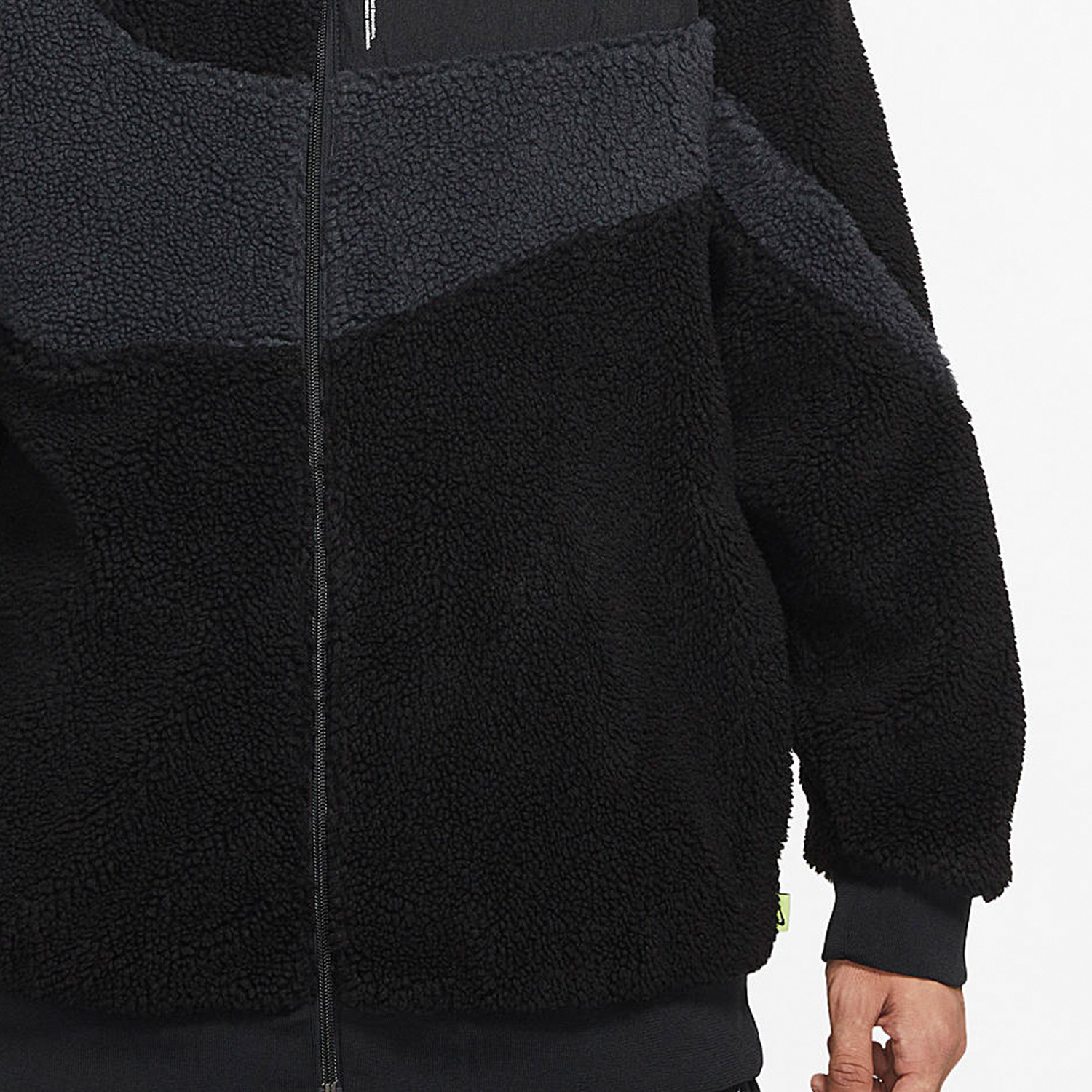 Nike Winter New Men's Sports Double-Sided Wearable Fleece Jacket FB1910-010
