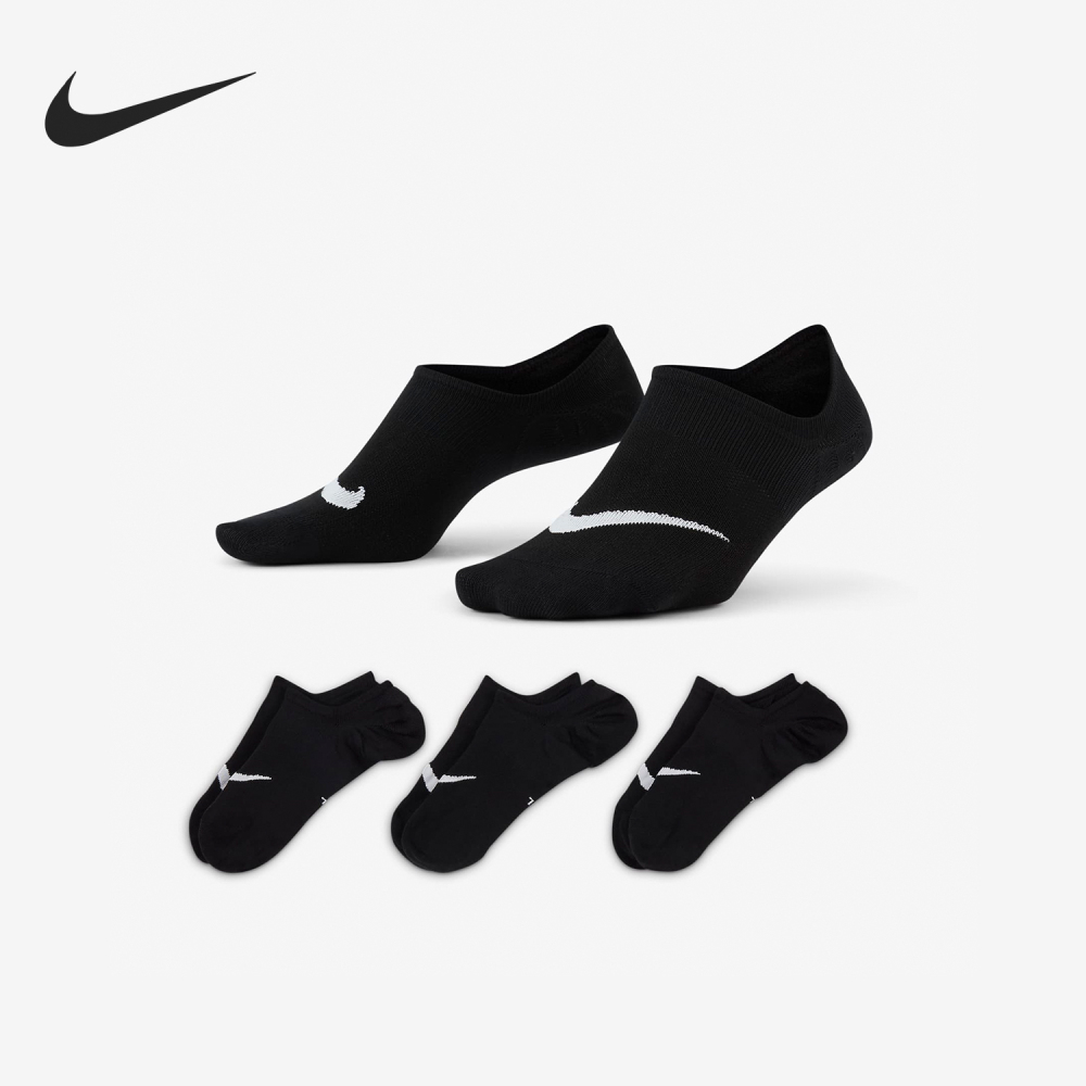 Nike 2025 JORDAN Women's Knit Breathable Sport Socks Three-Pack SX5277-011