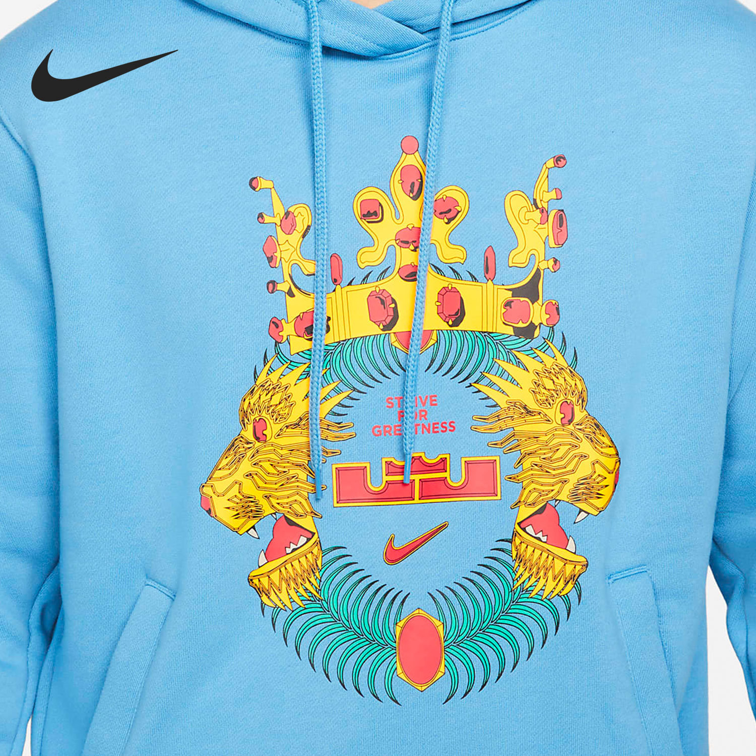 Nike Casual Men's Fashionable Sports Hooded Sweatshirt DA6712-469