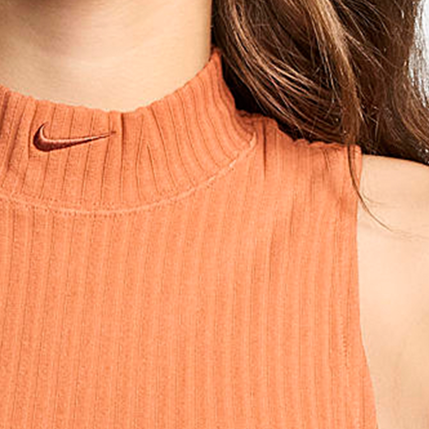 Nike New Women's Simple Casual Crop Top Knit Sleeveless Vest FN3678-825