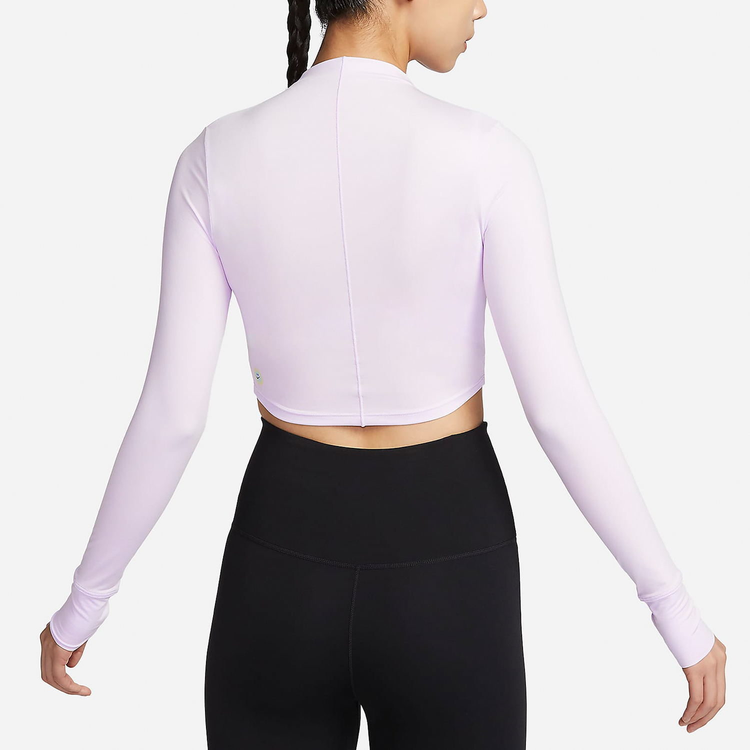 Nike new women's training and fitness breathable short long sleeved T-shirt FZ6567-551