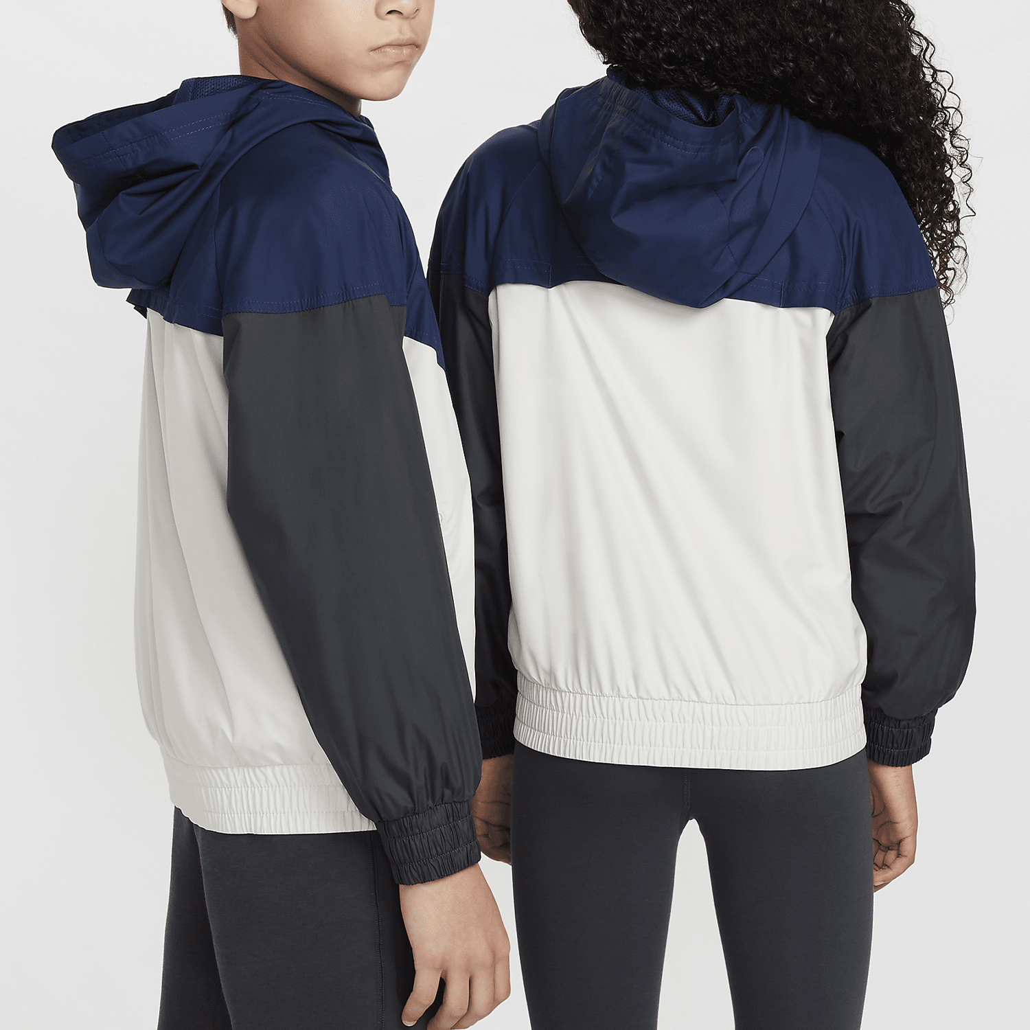 Nike New Season Kids' Casual Hooded Jacket with Patches FZ5516-410
