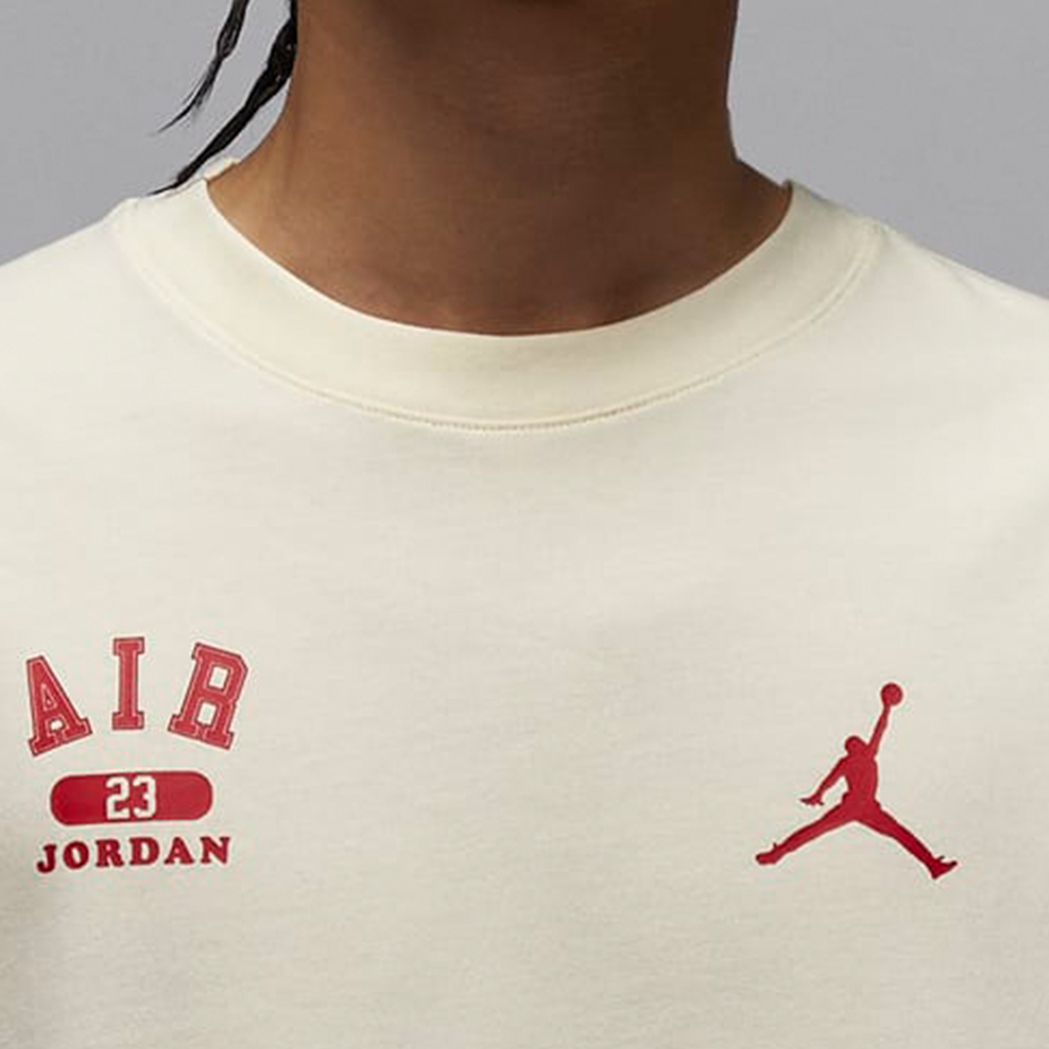 Nike JORDAN Men's Round Neck Breathable Loose Short Sleeve T-Shirt HQ1575-113