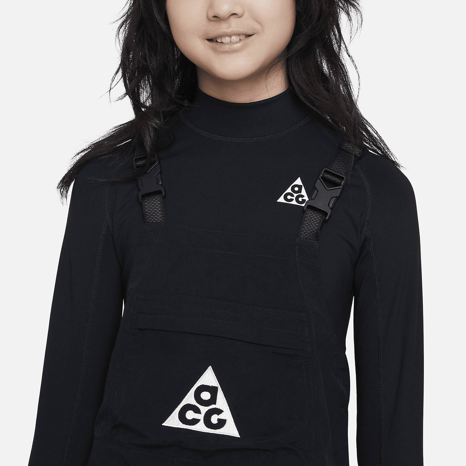 Nike ACG New Outdoor Breathable Woven Big Kids' Overalls FB1073-010
