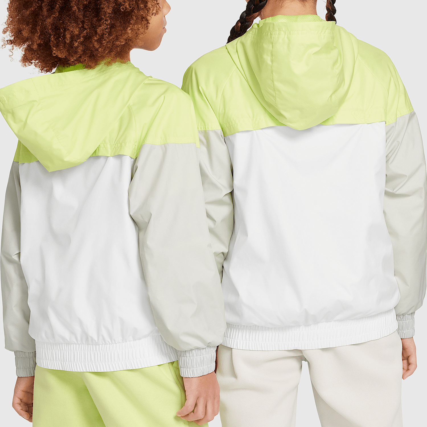 Nike 2025 New Season Big Kids Casual Woven Hooded Sports Jacket FZ5516-736