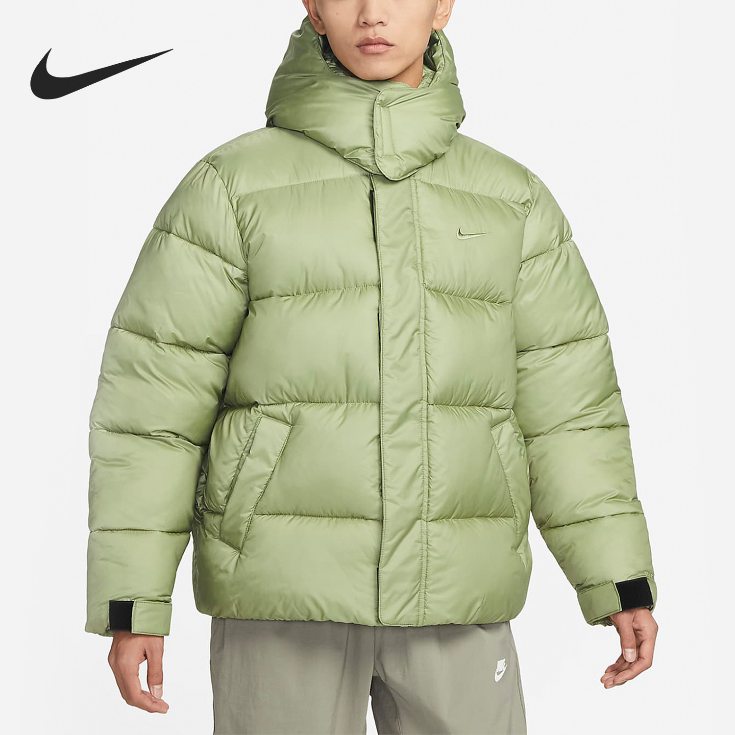 Nike Men's THERMA-FIT Insulated Hooded Sportswear Jacket DQ4921-334