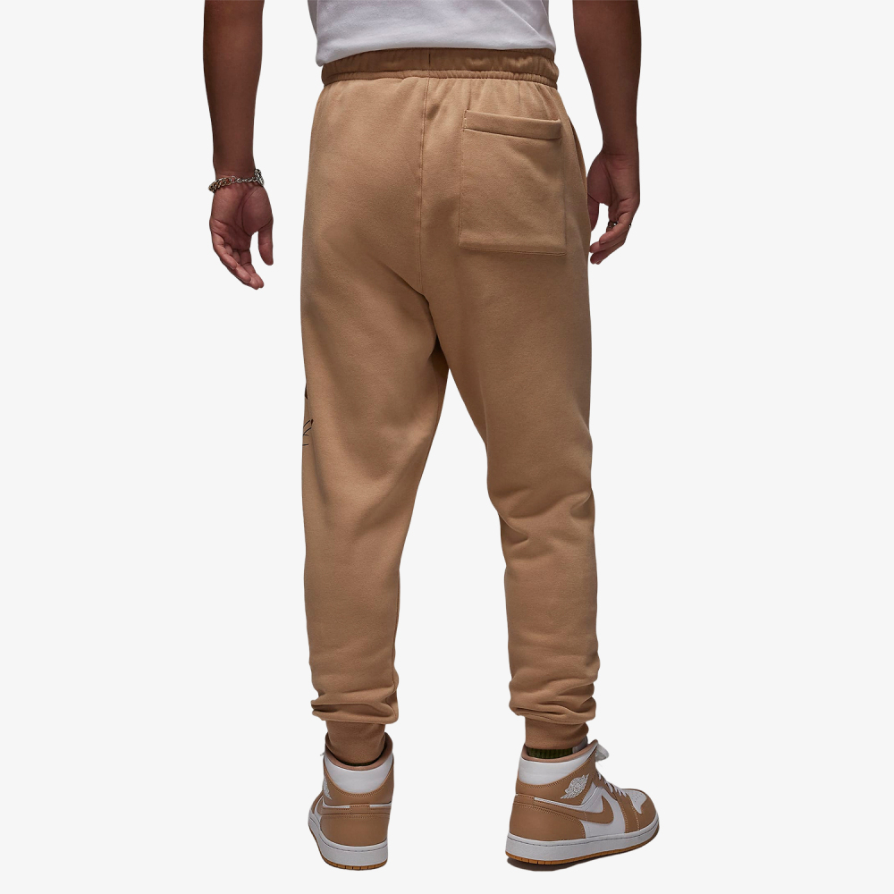 Nike JORDAN Men's Athletic Knitted Drawstring Loose Long Pants FD7346-200