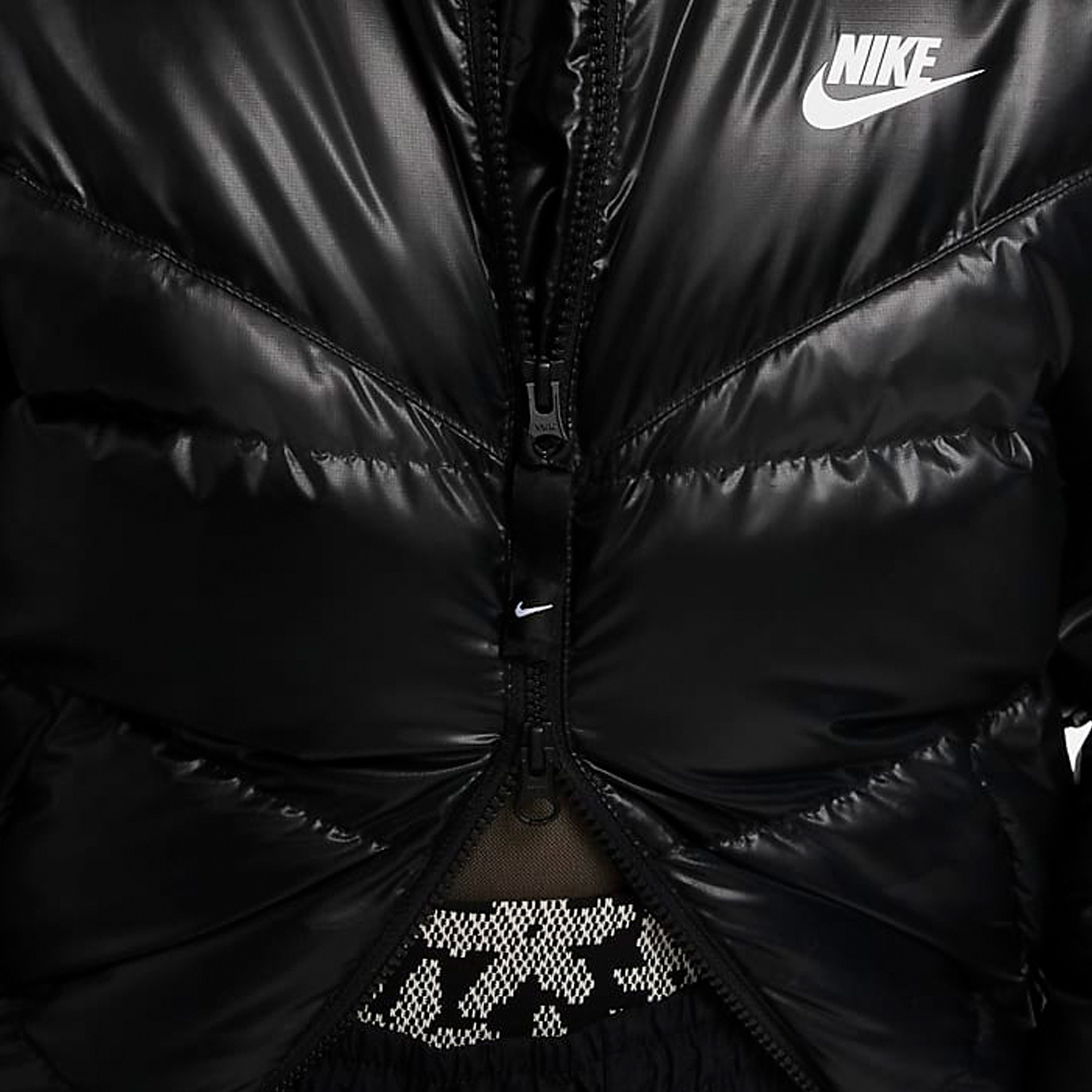 Nike Women's Fashionable Comfortable Warm Sports Casual Long Down Jacket DV0571-010