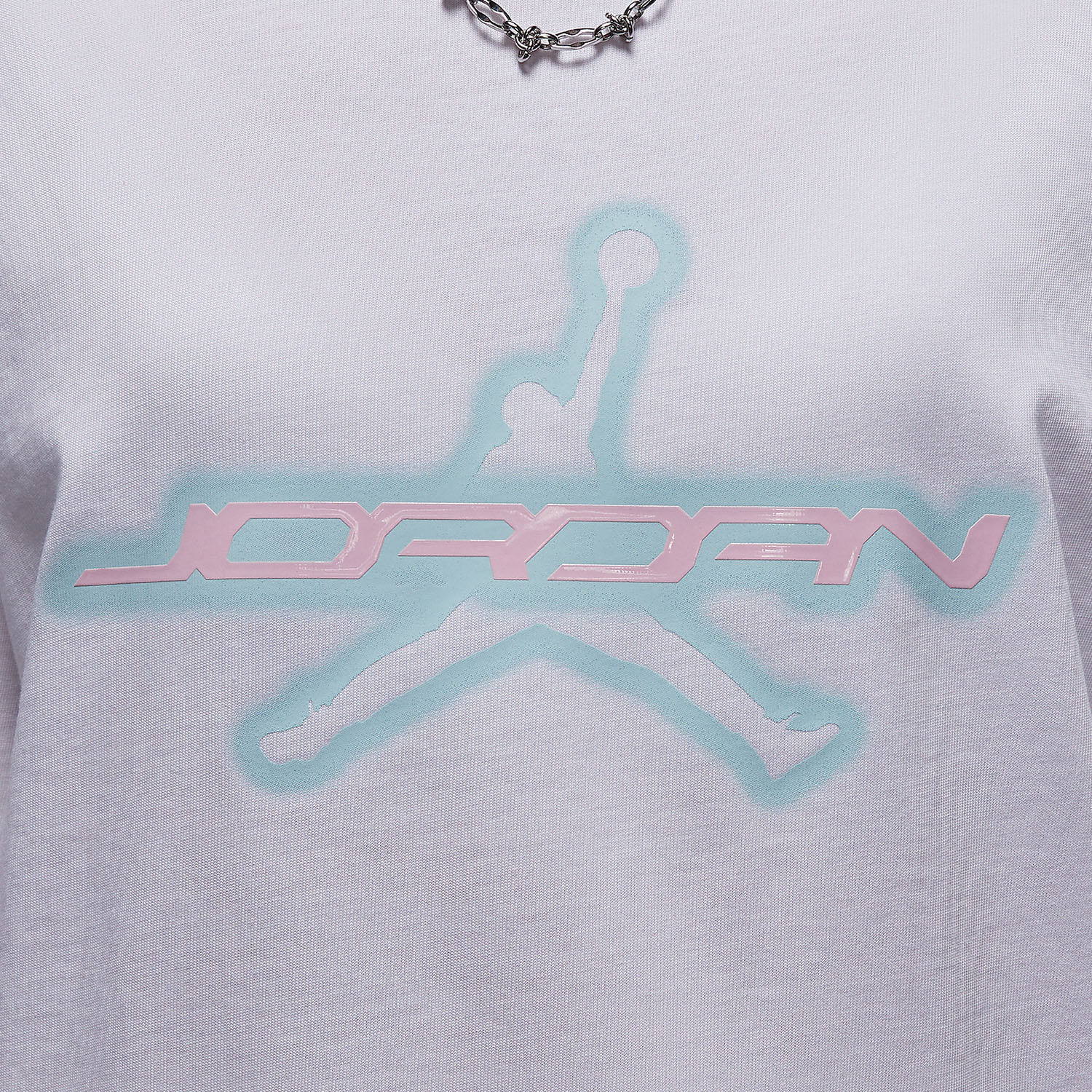 Nike JORDAN Women's Loose Round Neck Casual Short Sleeve T-shirt HM4904-100