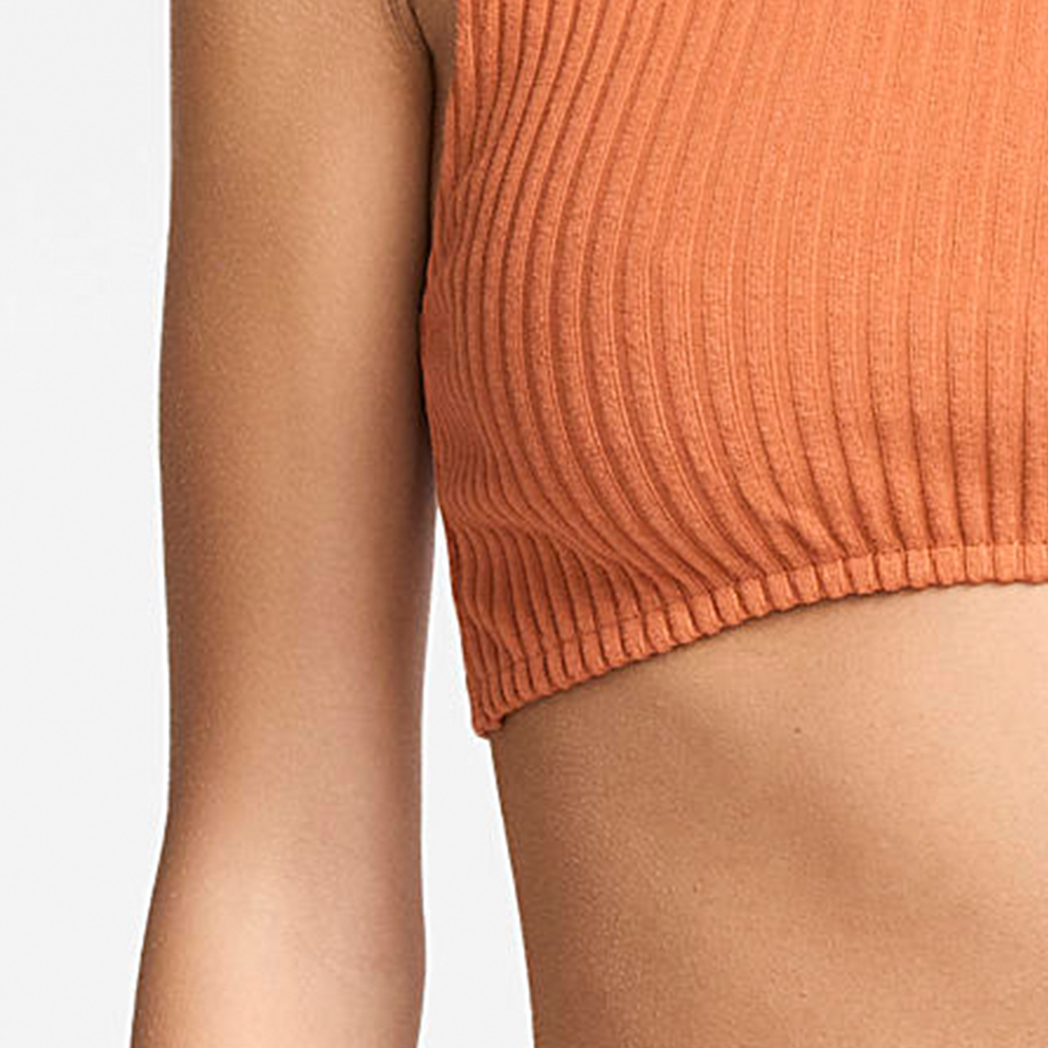 Nike New Women's Simple Casual Crop Top Knit Sleeveless Vest FN3678-825