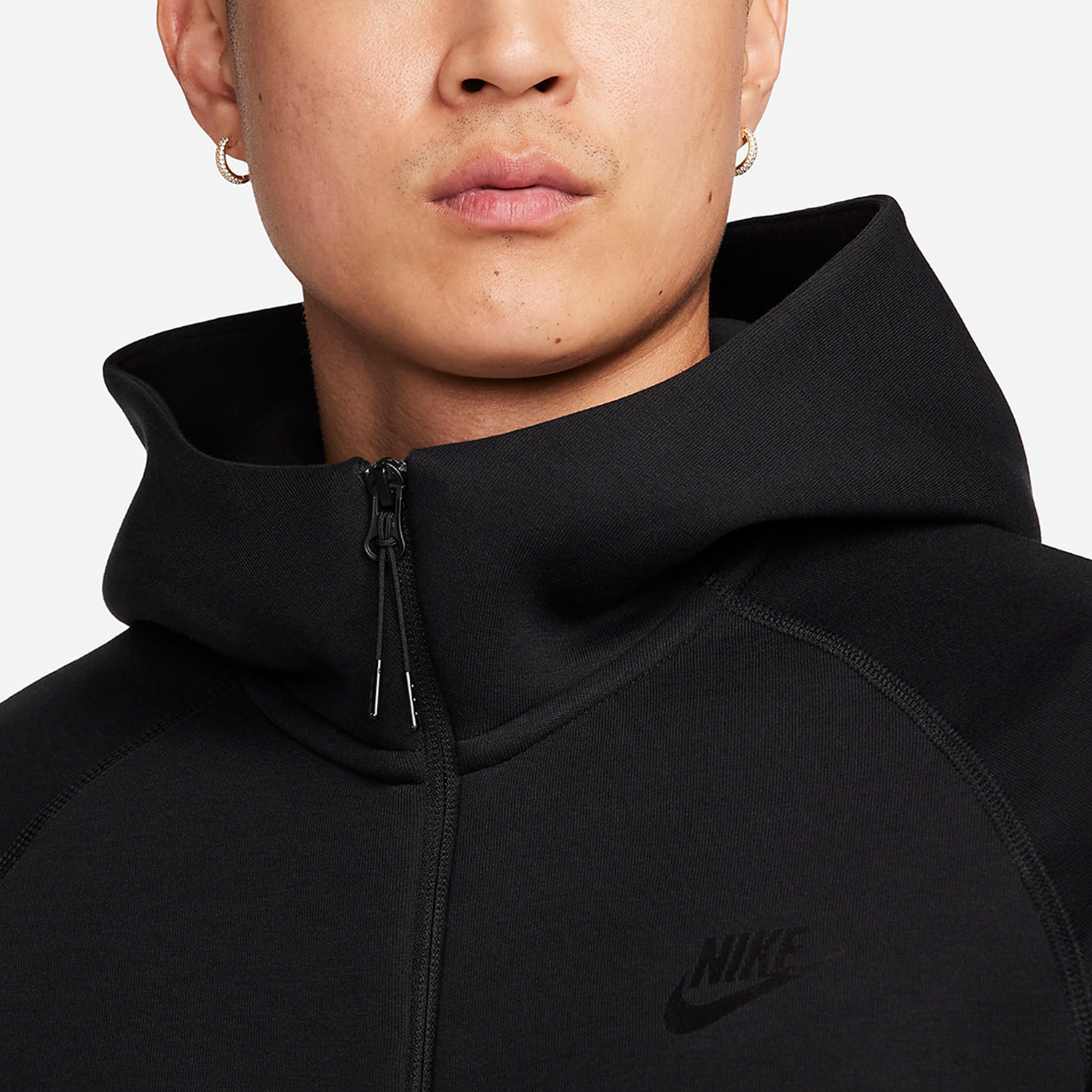 Nike New Season Men's Sports Hooded Knit Long-Sleeve Jacket FB7922-010