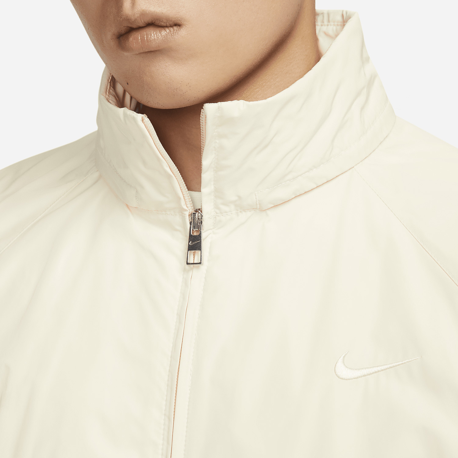 Nike Sports Men's Breathable Casual Stand Collar Printed Woven Jacket FB7878-113