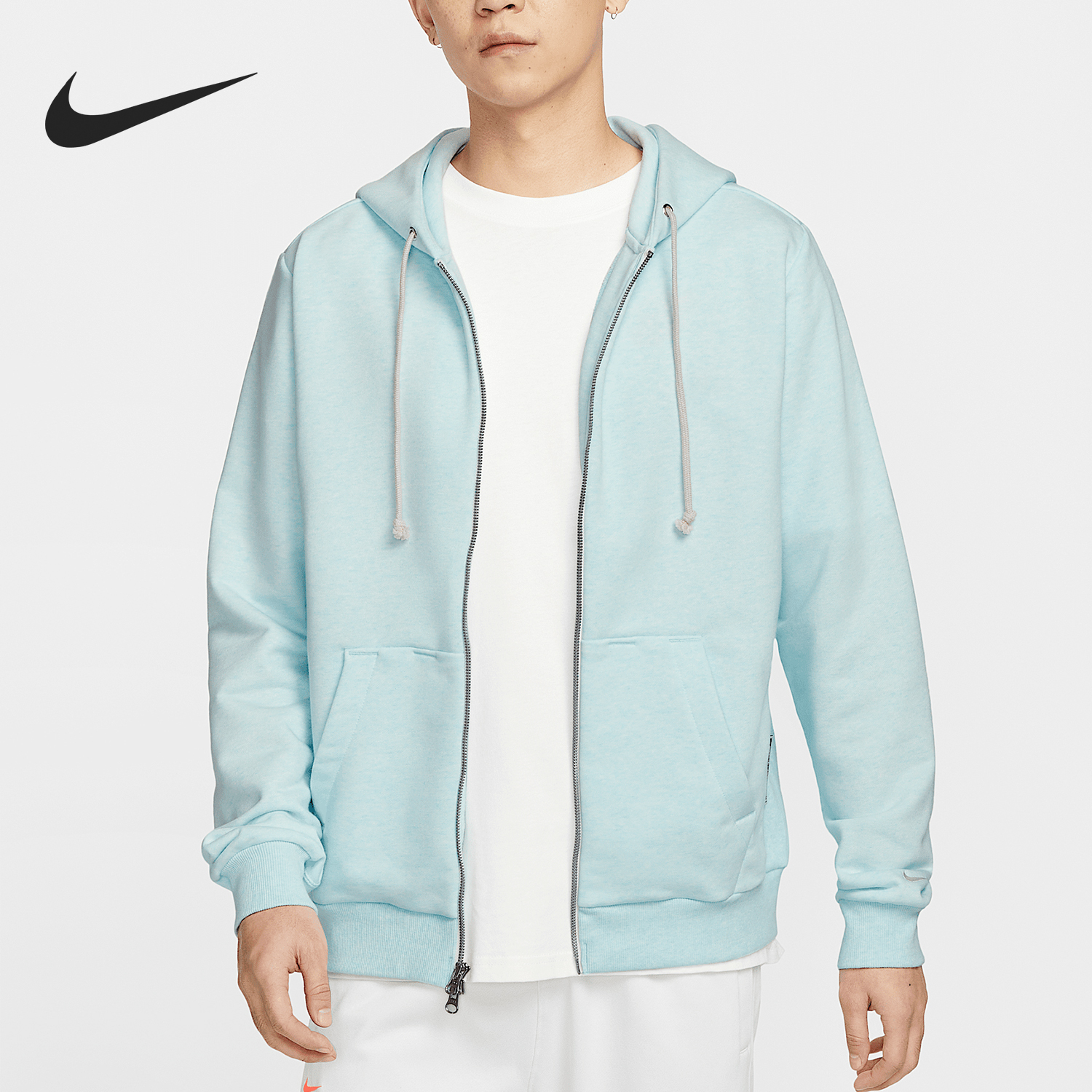 Nike 2025 New Men's Loose Fit Hooded Knit Jacket FZ0223-474
