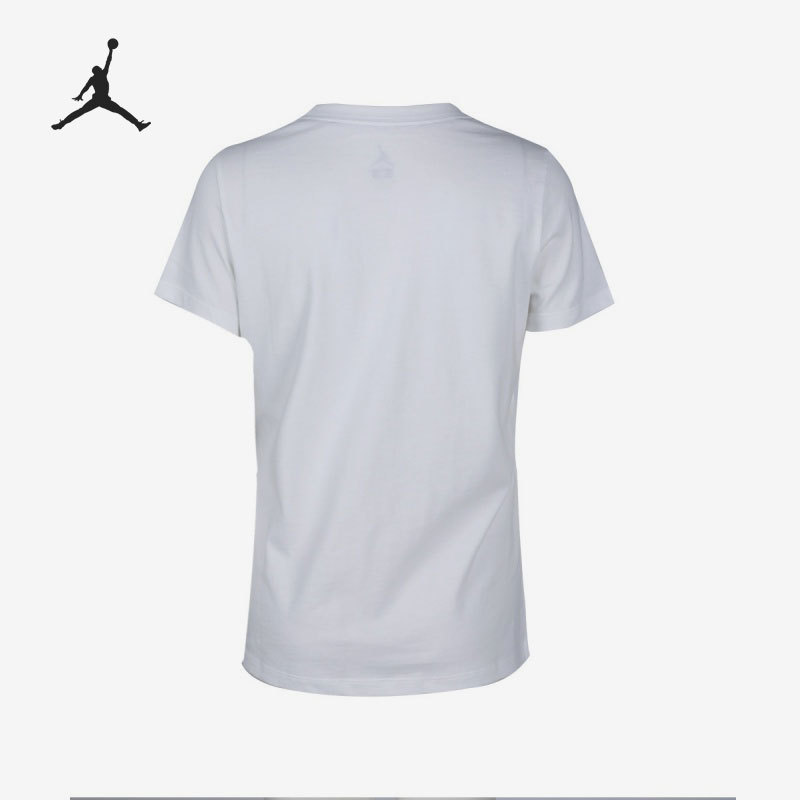 Nike JORDAN New Season Women's Fashion Casual Short-Sleeve CD2610-100