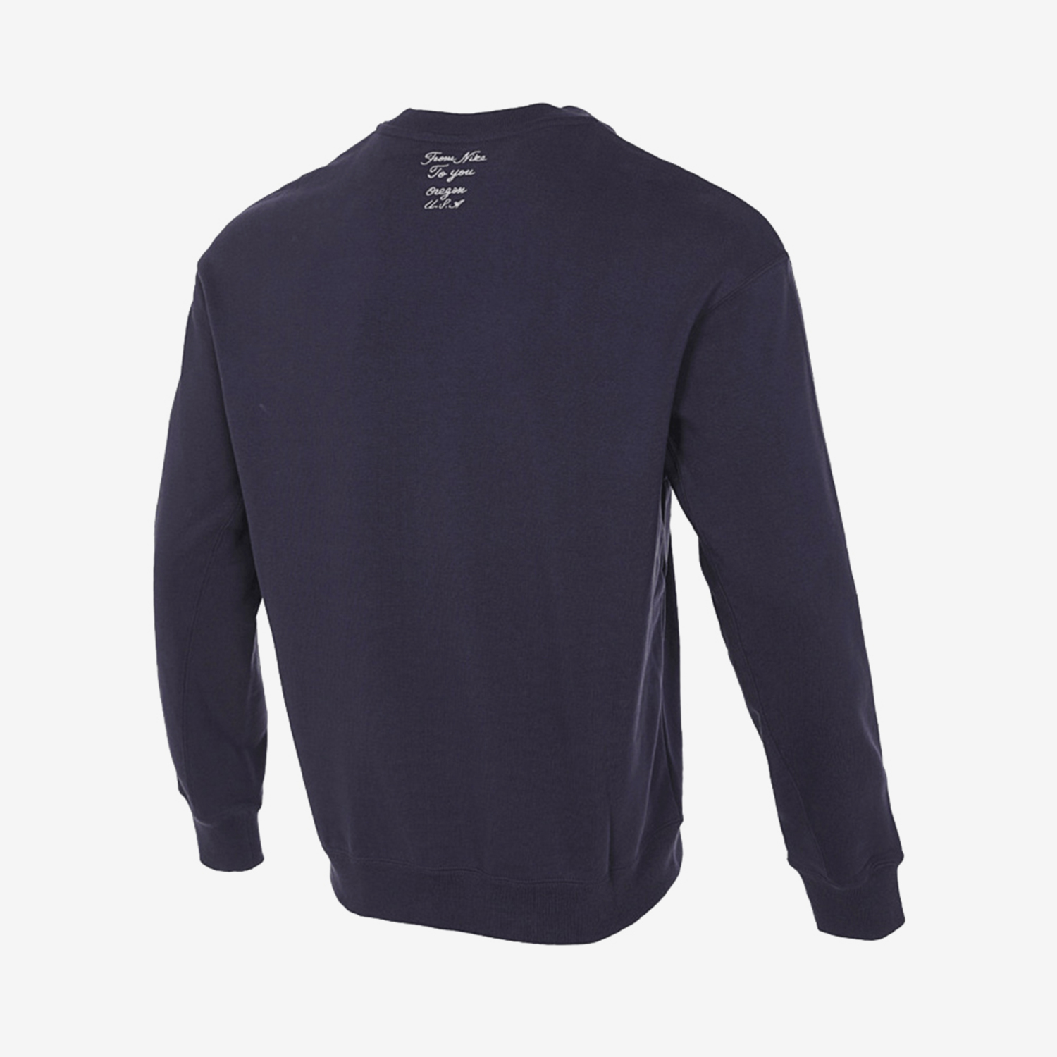Nike's new men's round neck printed knitted pullover sweatshirt FV9513-555