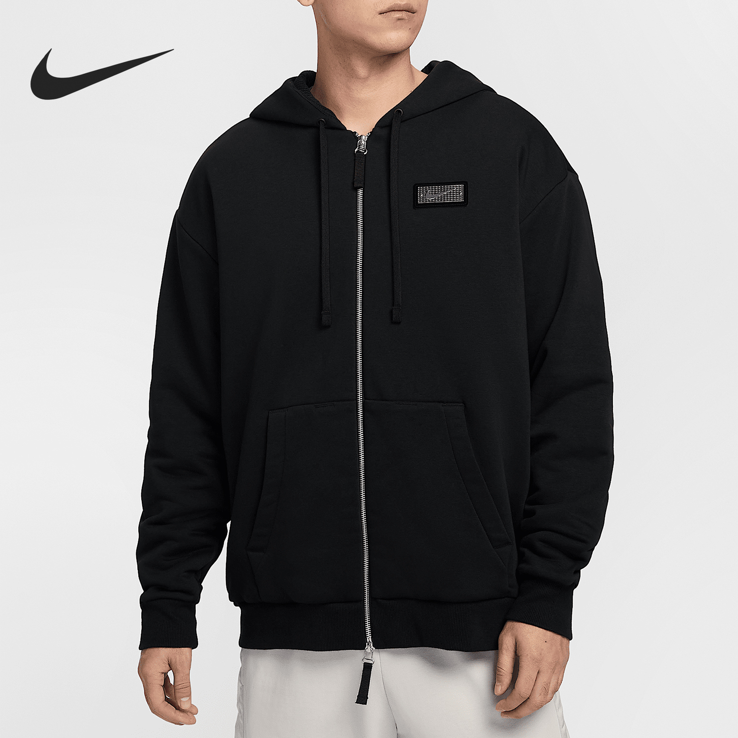 Nike 2025 new men's sports and fitness hooded jacket HJ3898-010