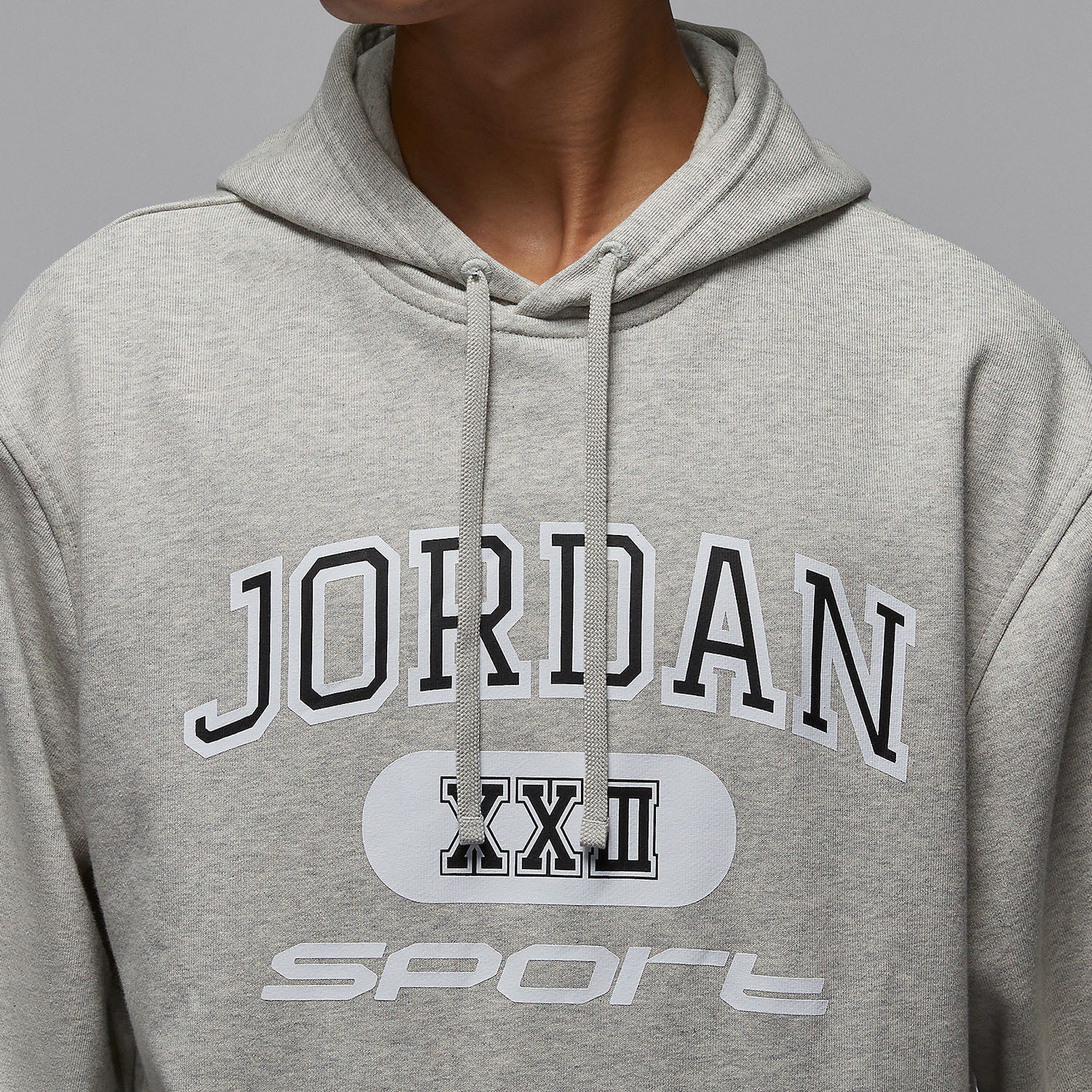 Nike JORDAN Men's Hooded Printed Pocket Sweatshirt FV8627-050