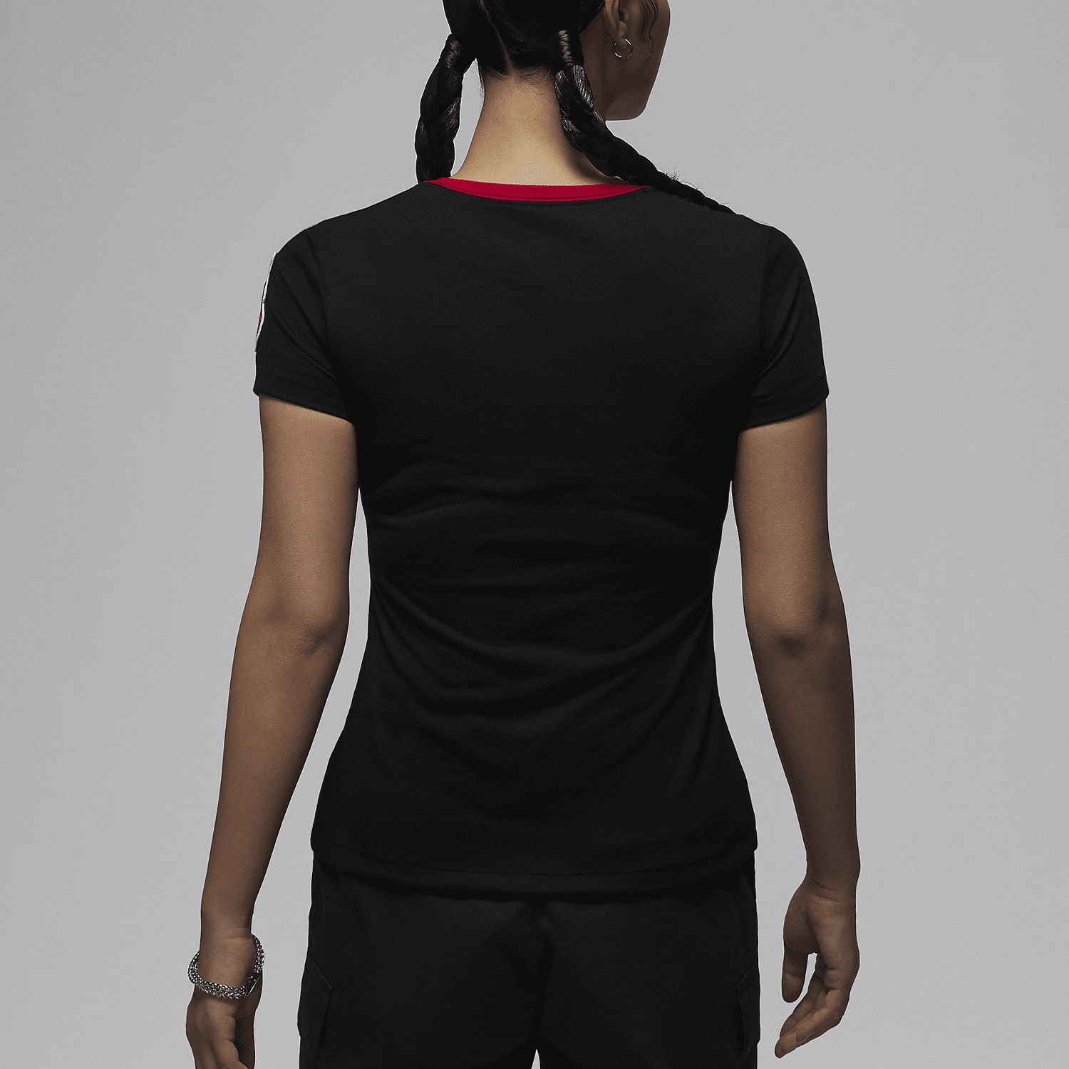 Nike JORDAN Women's slim fit breathable sports casual short sleeved T-shirt HM4895-010