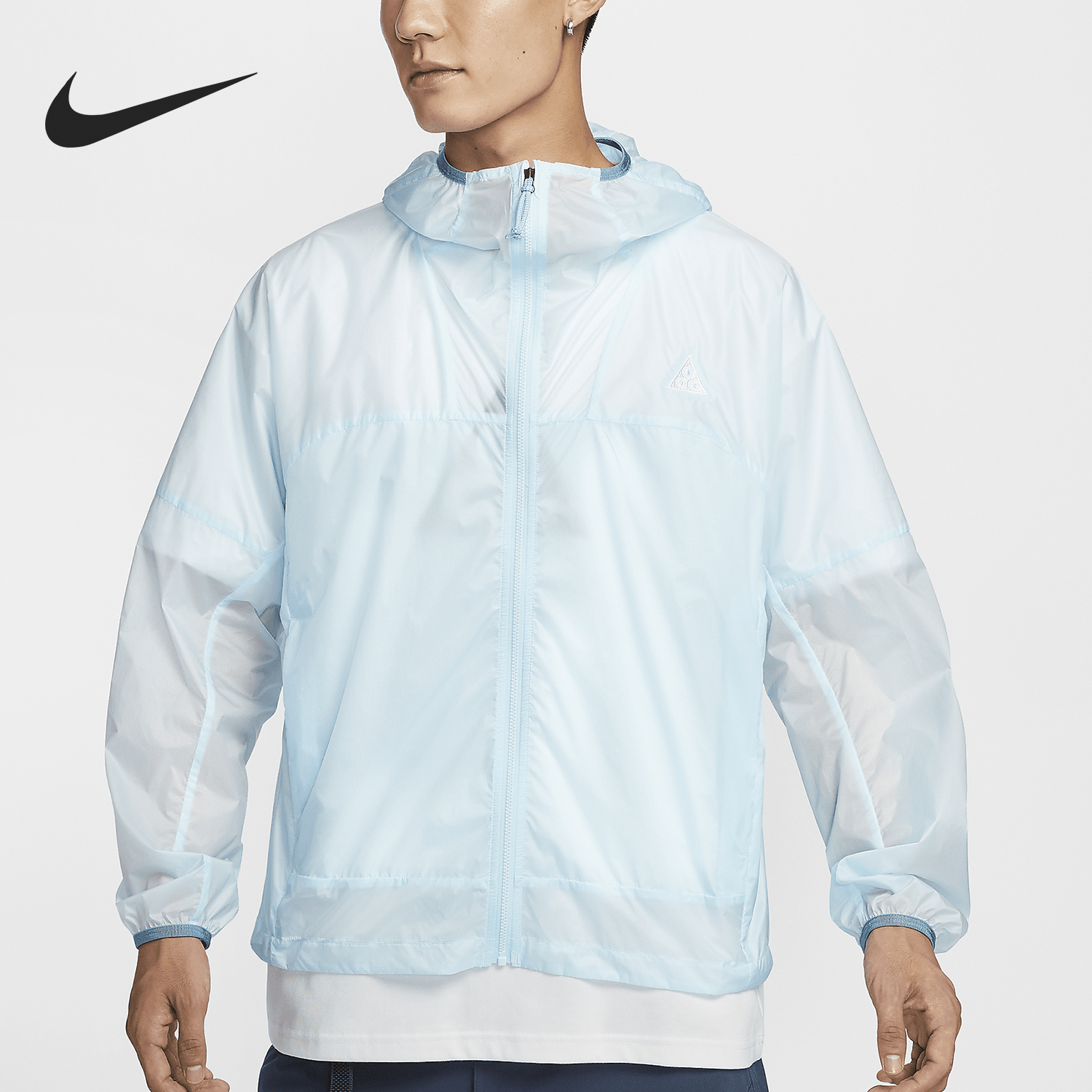 Nike New Season Men's Outdoor Woven Water-Resistant Hooded Jacket DB0979-474