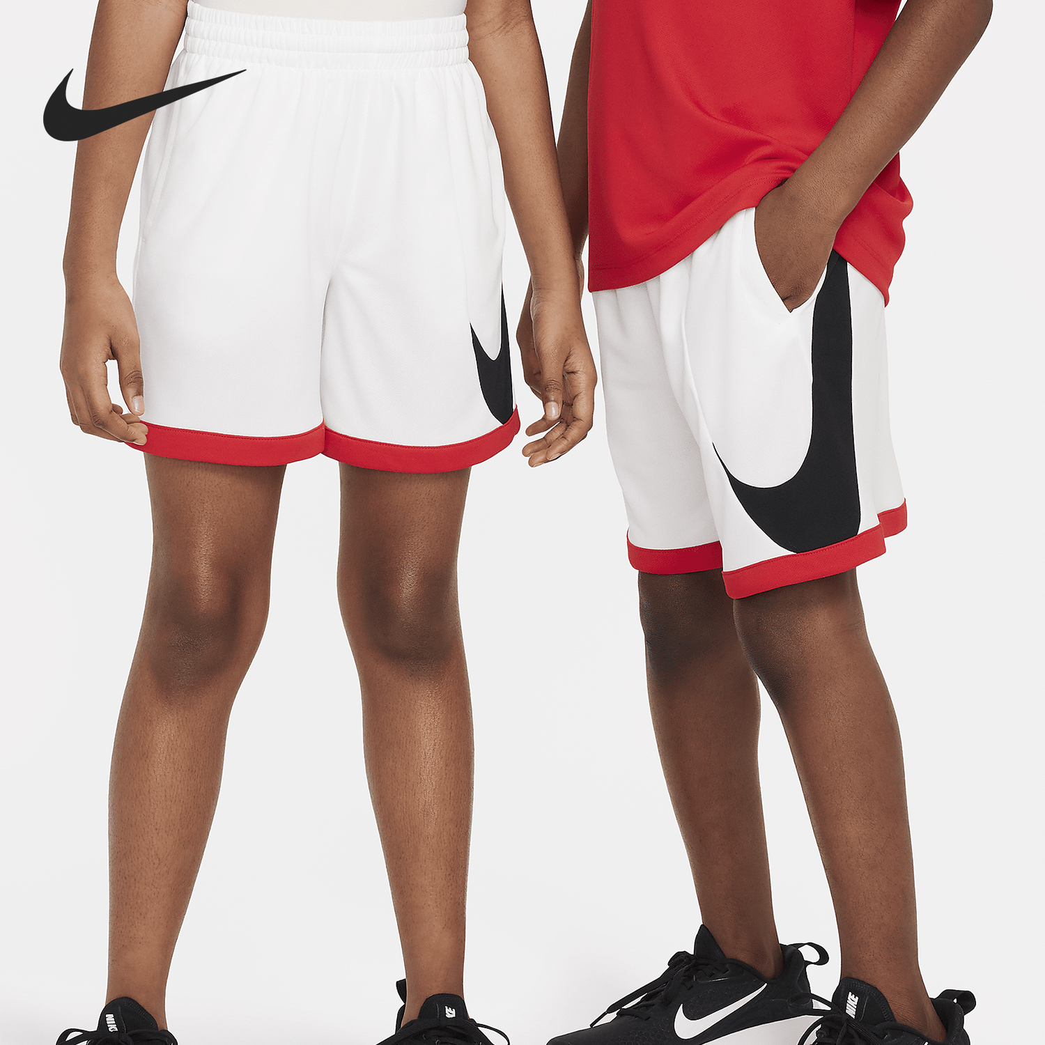 Nike New Season Summer Big Kids Classic Comfortable Breathable Sport Shorts FV0269-100