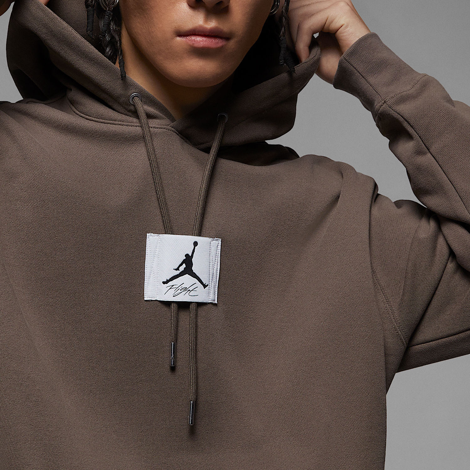 Nike Autumn and Winter New Men's Retro Warm Hooded Loose Sweatshirt DQ7339-274