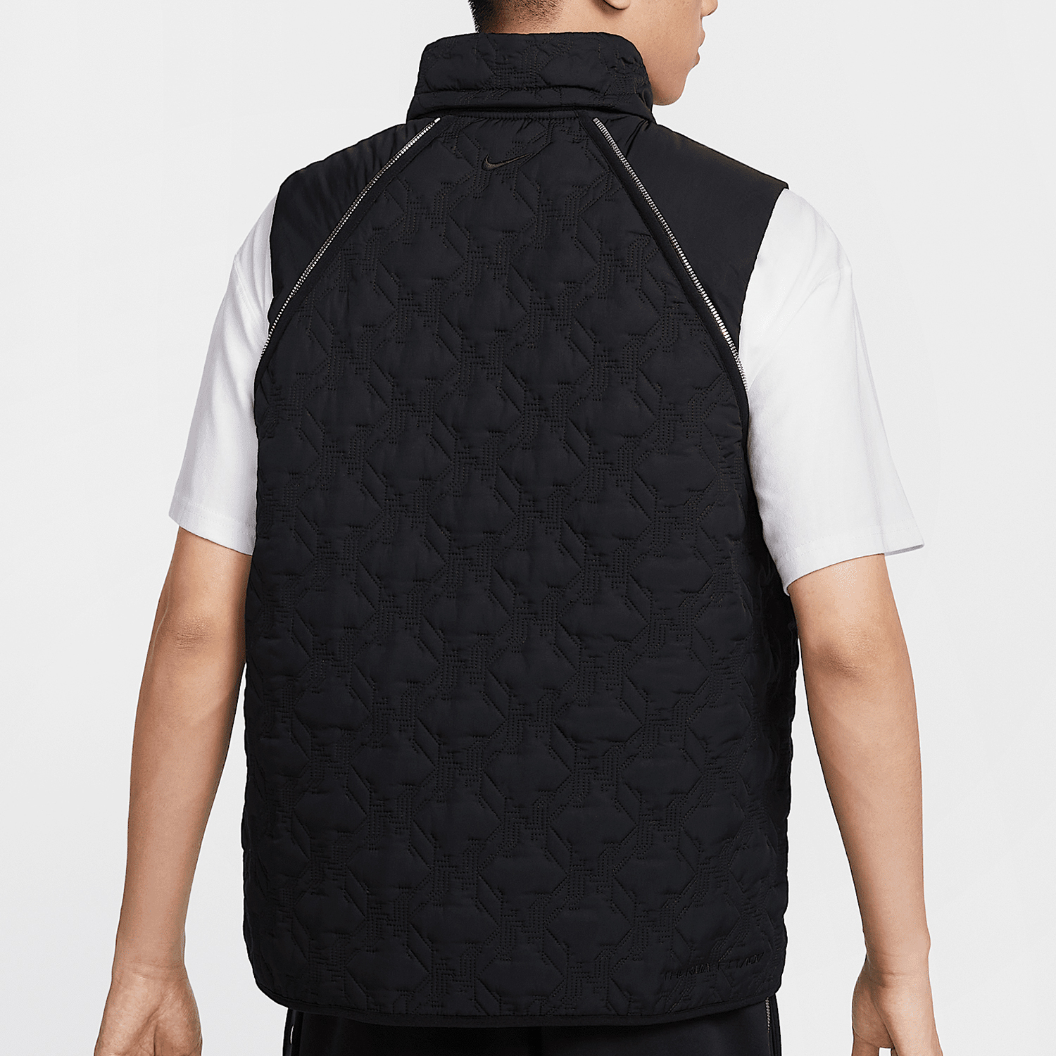 Nike Autumn New Men's Loose Hooded Insulated Basketball Cotton Jacket FZ1033-010