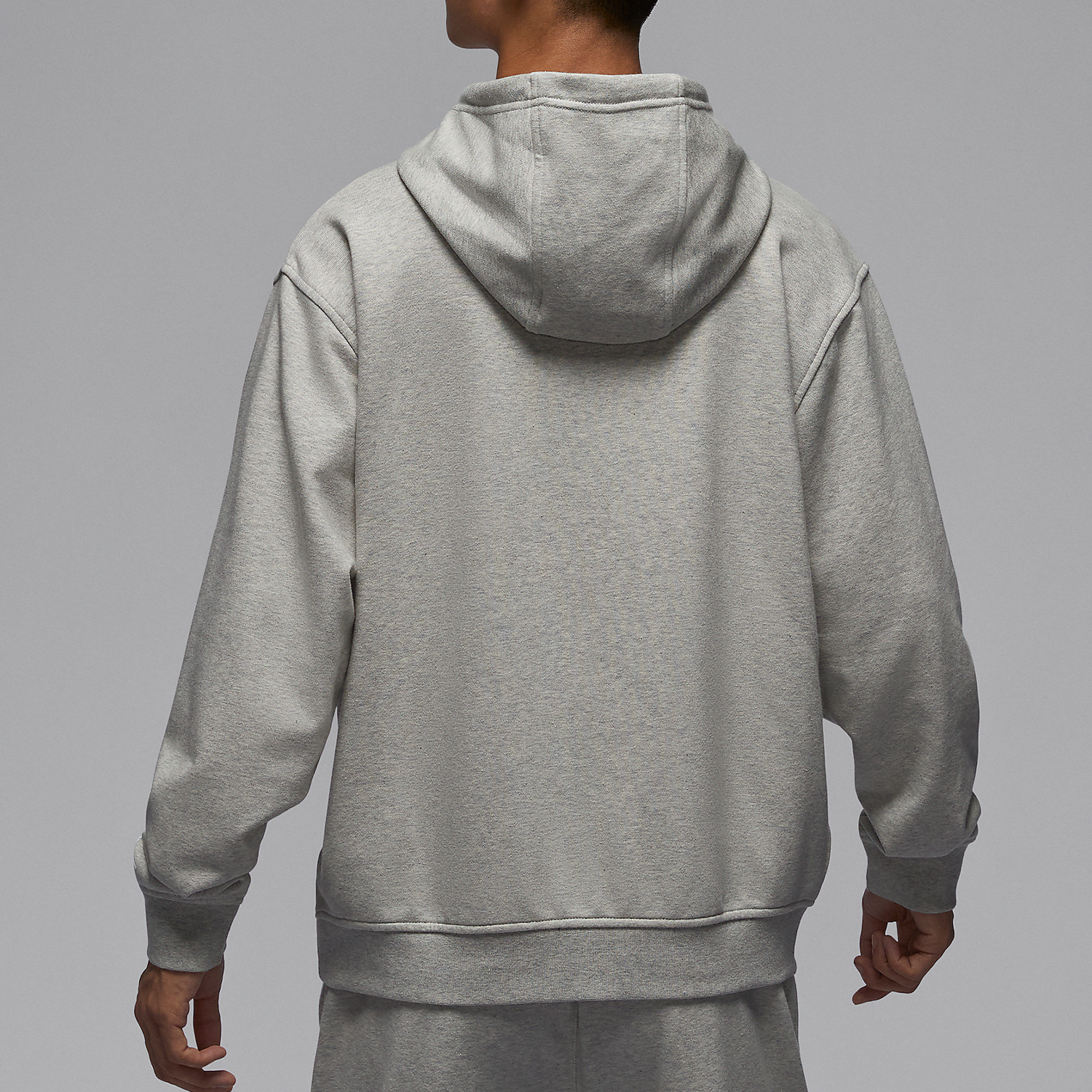 Nike JORDAN Men's Hooded Printed Pocket Sweatshirt FV8627-050