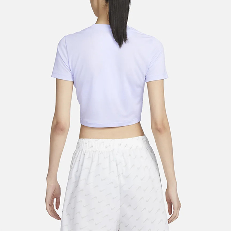 Nike's new season women's breathable sports slim fit short T-shirt DZ3750-536