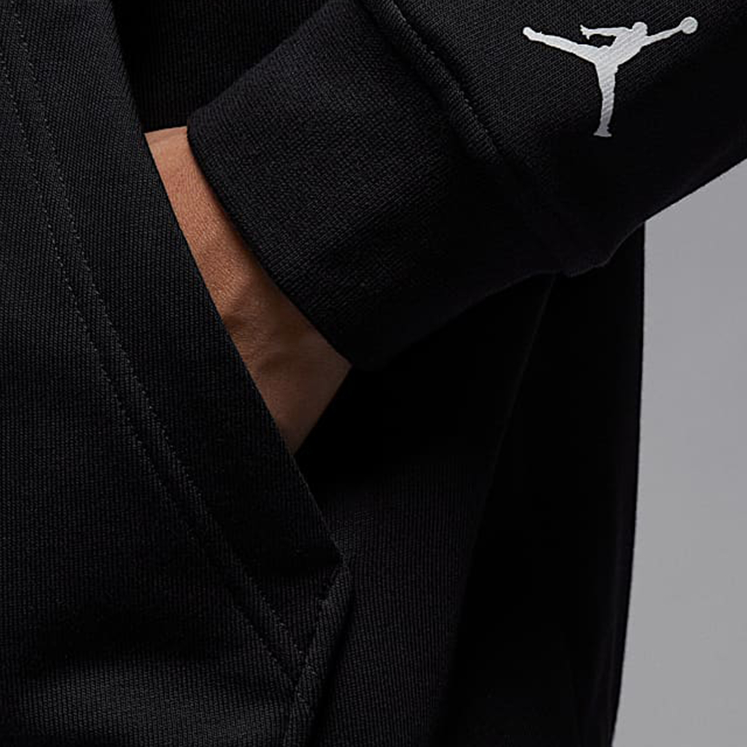 Nike JORDAN Men's Knit Hooded Sweatshirt with Printed Pattern HF9903-010