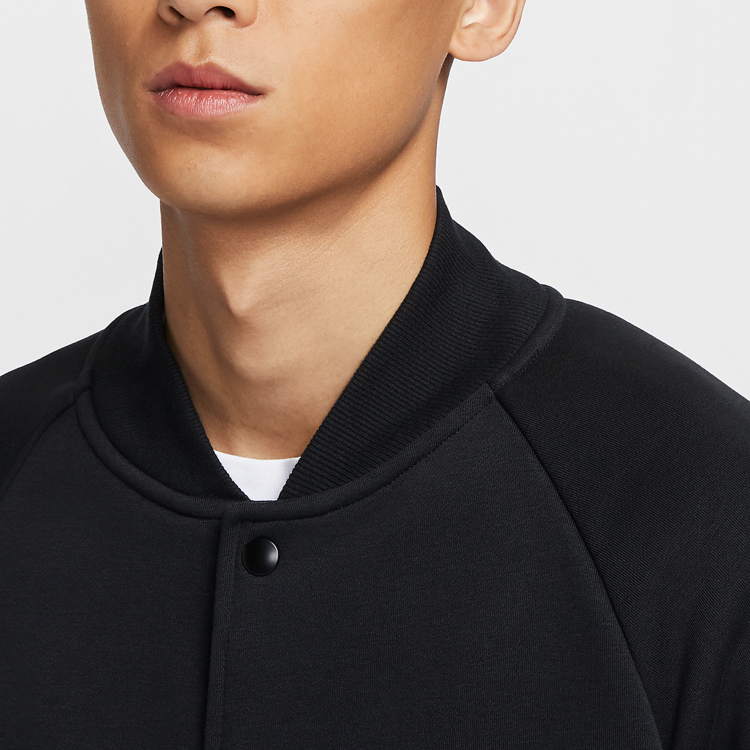 Nike New Season Men's Fleece Lined Casual Warm Baseball Jacket FZ1035-010