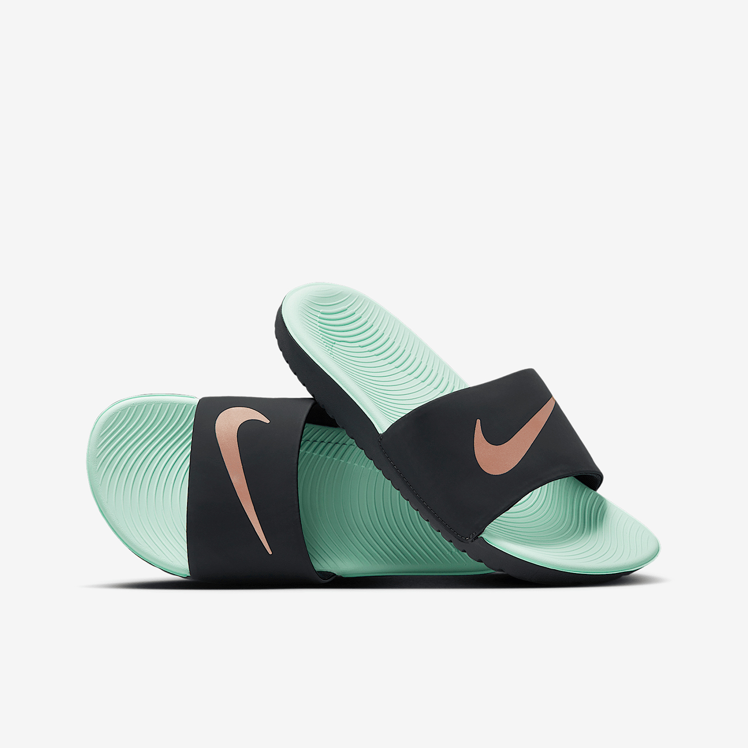Nike New GS Girls' Big Kids Lightweight Sports Wear-Resistant Slippers 819352-010