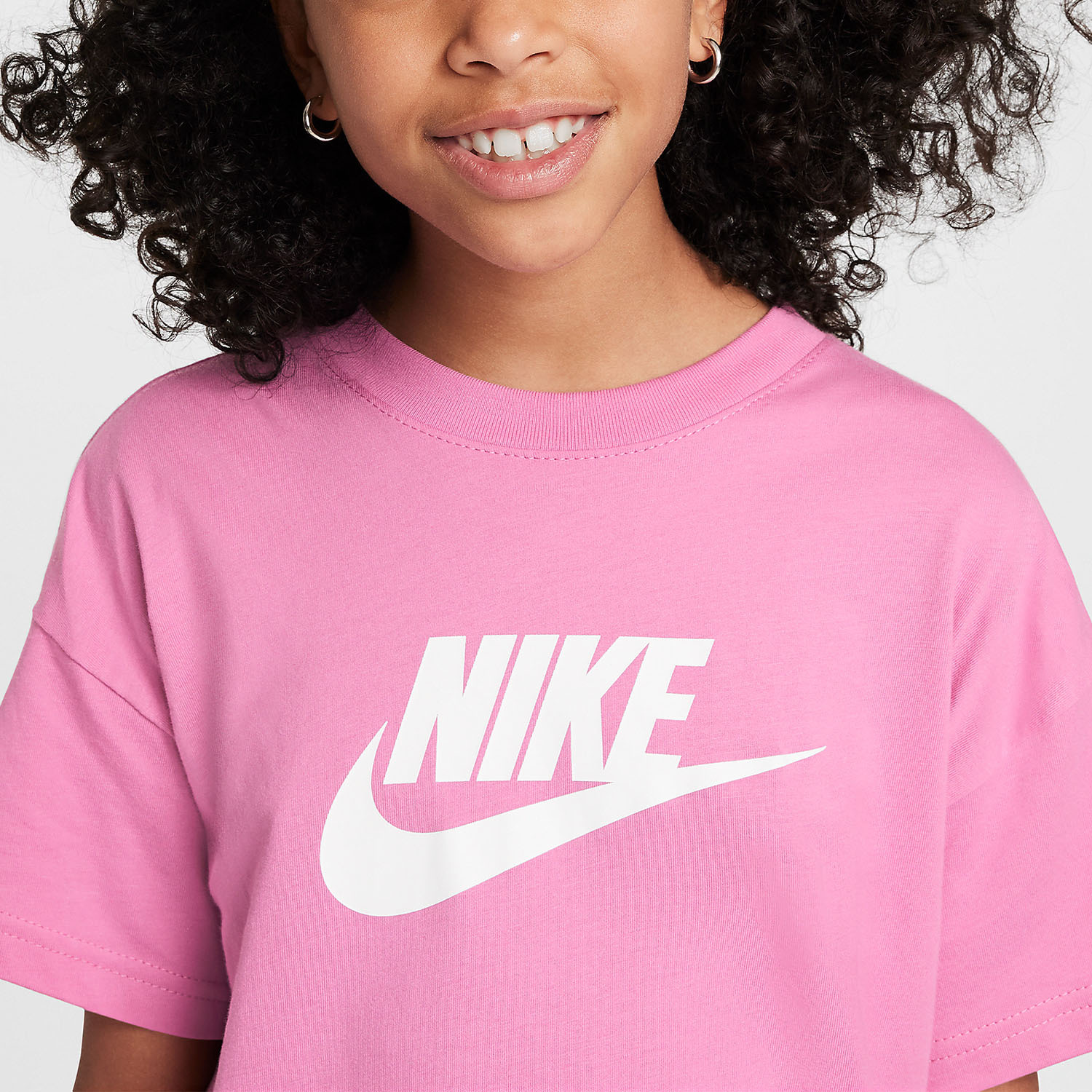 Nike Big Kids Loose Breathable Casual Sports Short Sleeve FZ5540-646