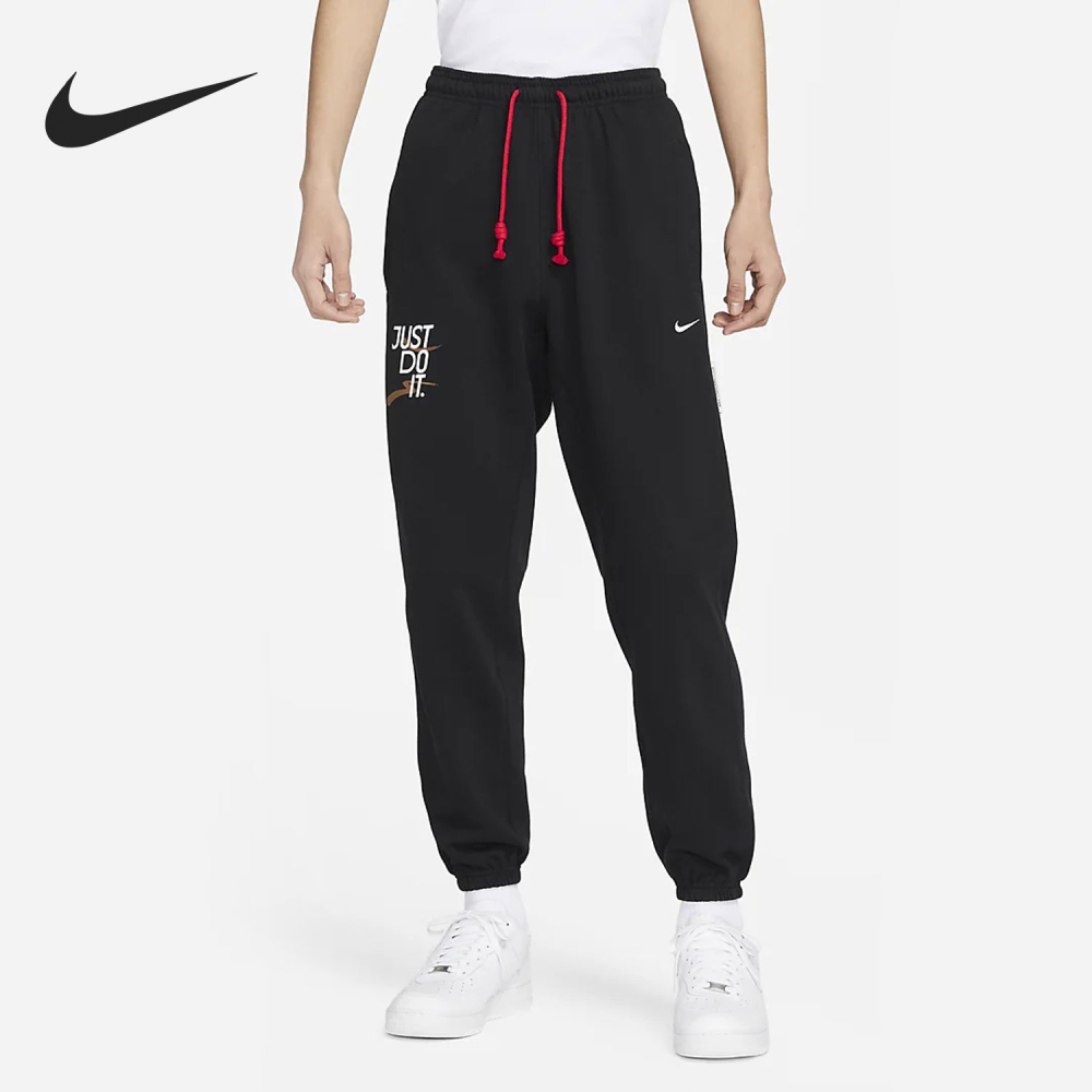 Nike New Men's Printed Fleece Leisure Tapered Trousers FD4062-010