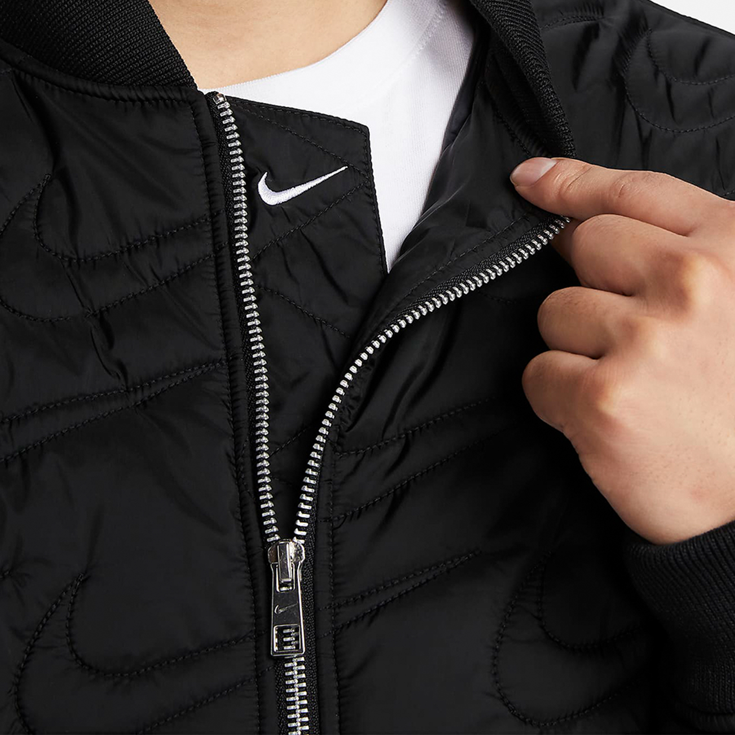 Nike Sportswear Swoosh Men's Quilted Jacket FV6152-010