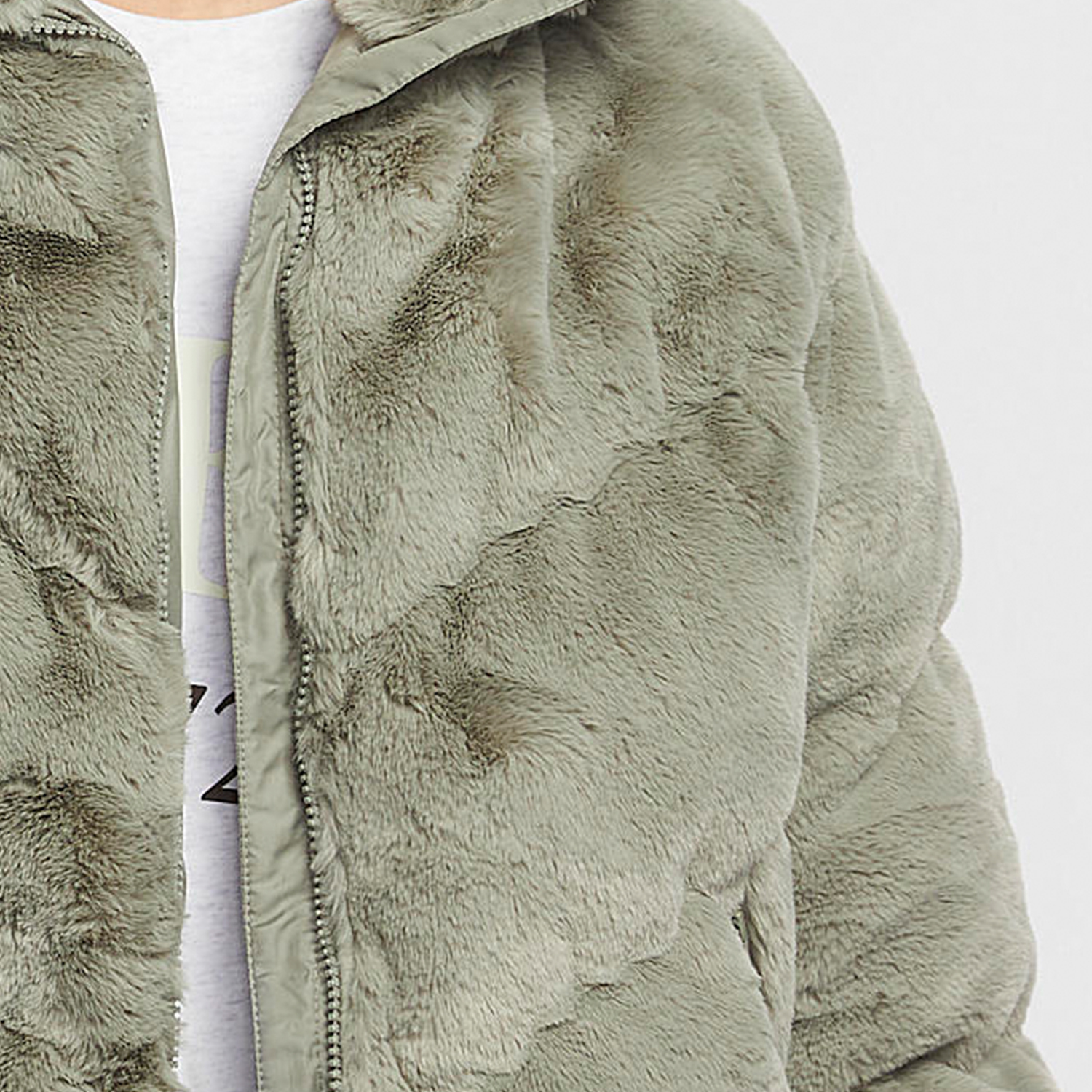 Nike New Season Women's Stand Collar Fashionable Warm Soft Cotton Jacket FV8006-320