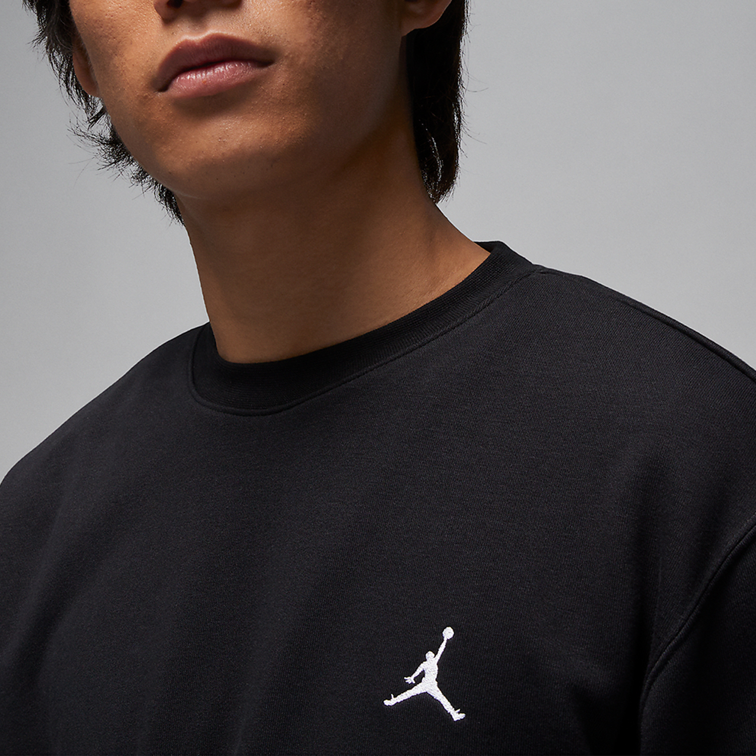 Nike Jordan Essentials Men's Round Neck Sports Hoodie FQ1865-010