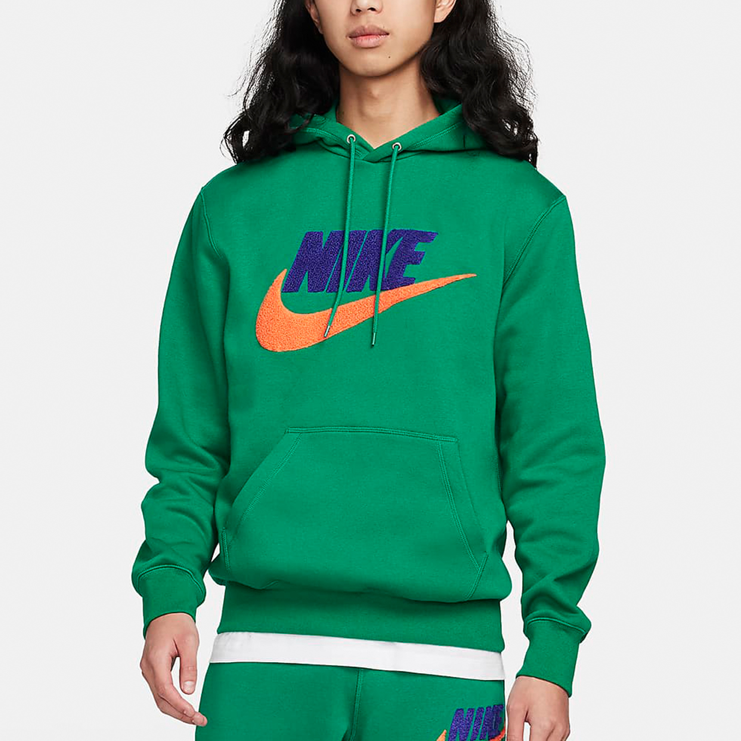 Nike Club Fleece Men's Fleece Lined Warm Sports Sweatshirt FN3105-365