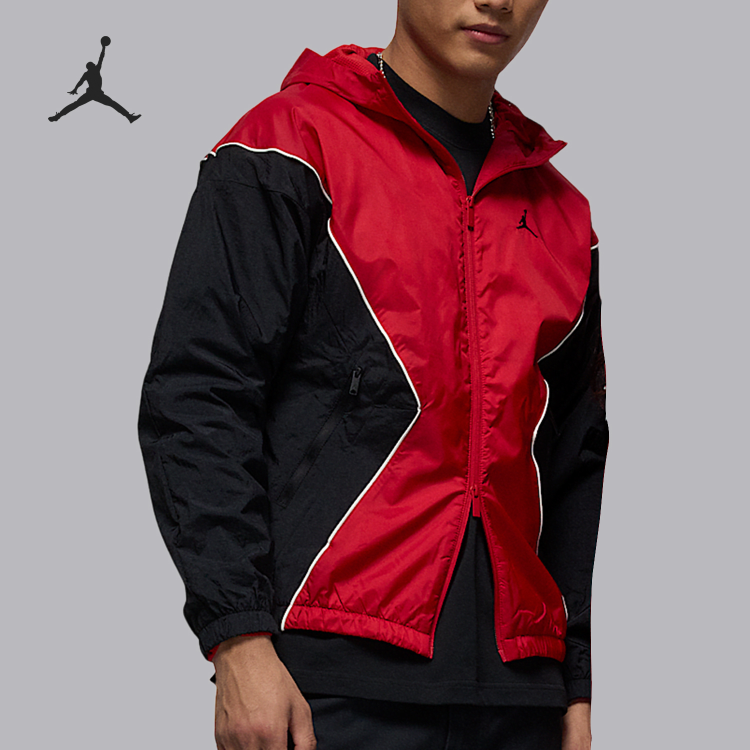 Nike JORDAN Men's Sports and Fitness Hooded Jacket HF9334-636