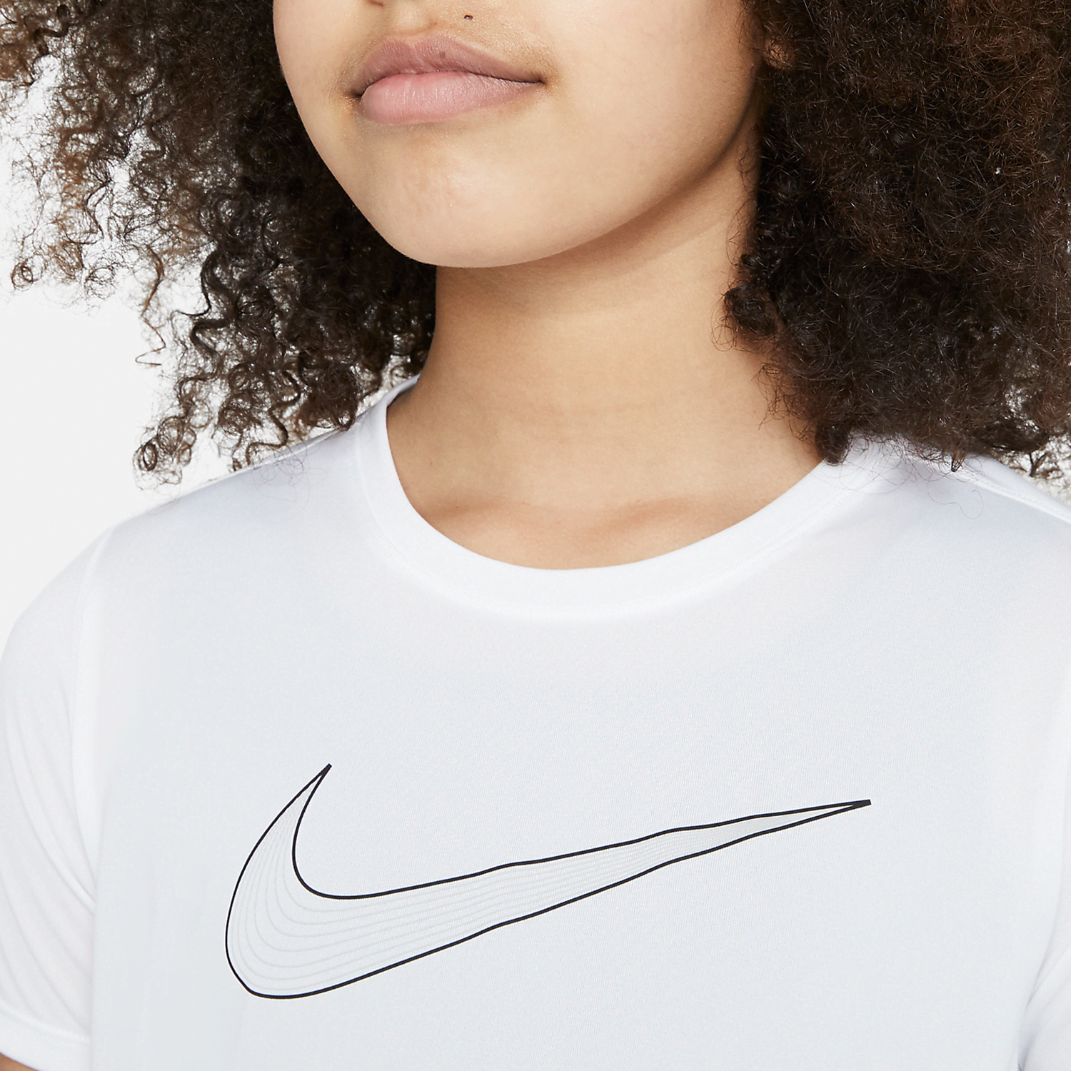 Nike's new One Dri FIT short sleeved top for boys and girls DD7639-100