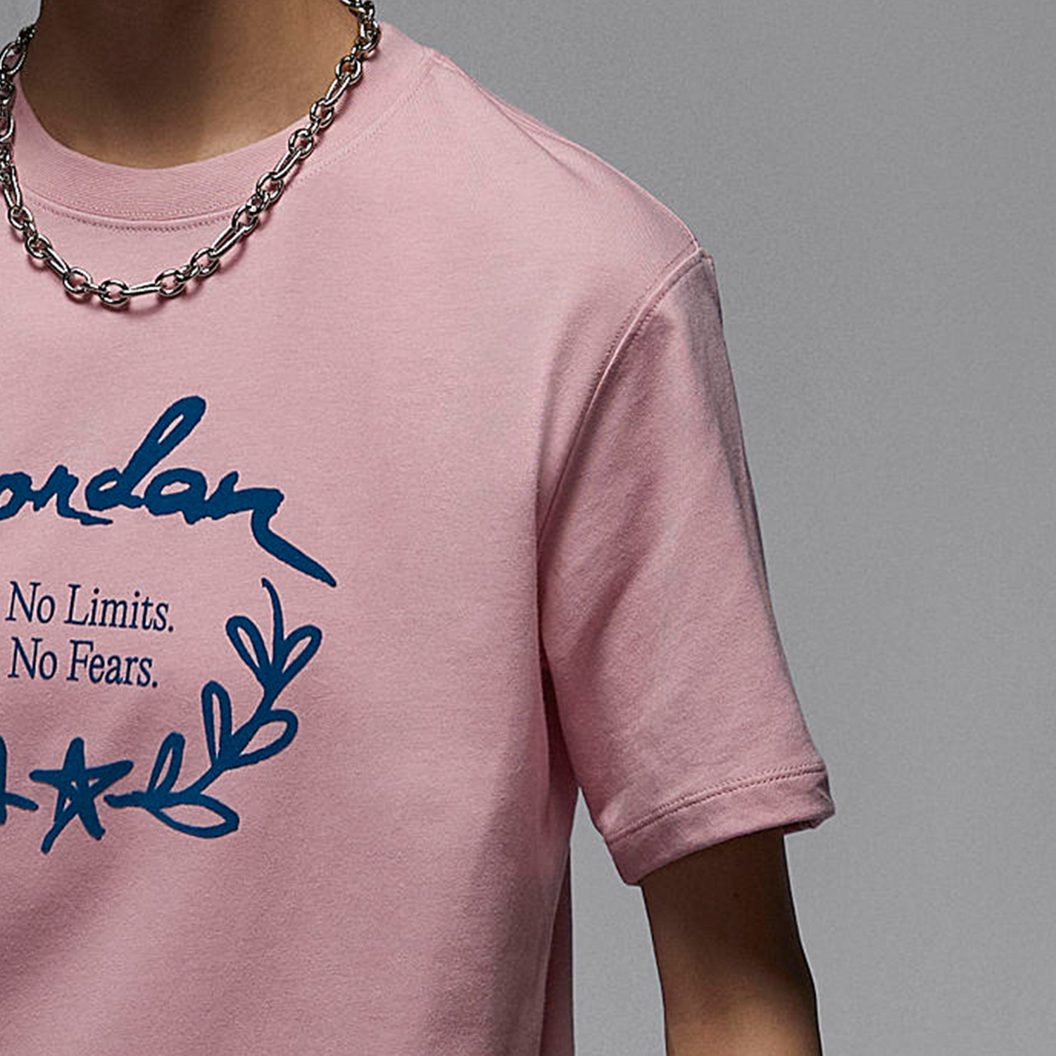 Nike JORDAN Women's Summer Sport Letter Print Short Sleeve T-Shirt FN5755-607