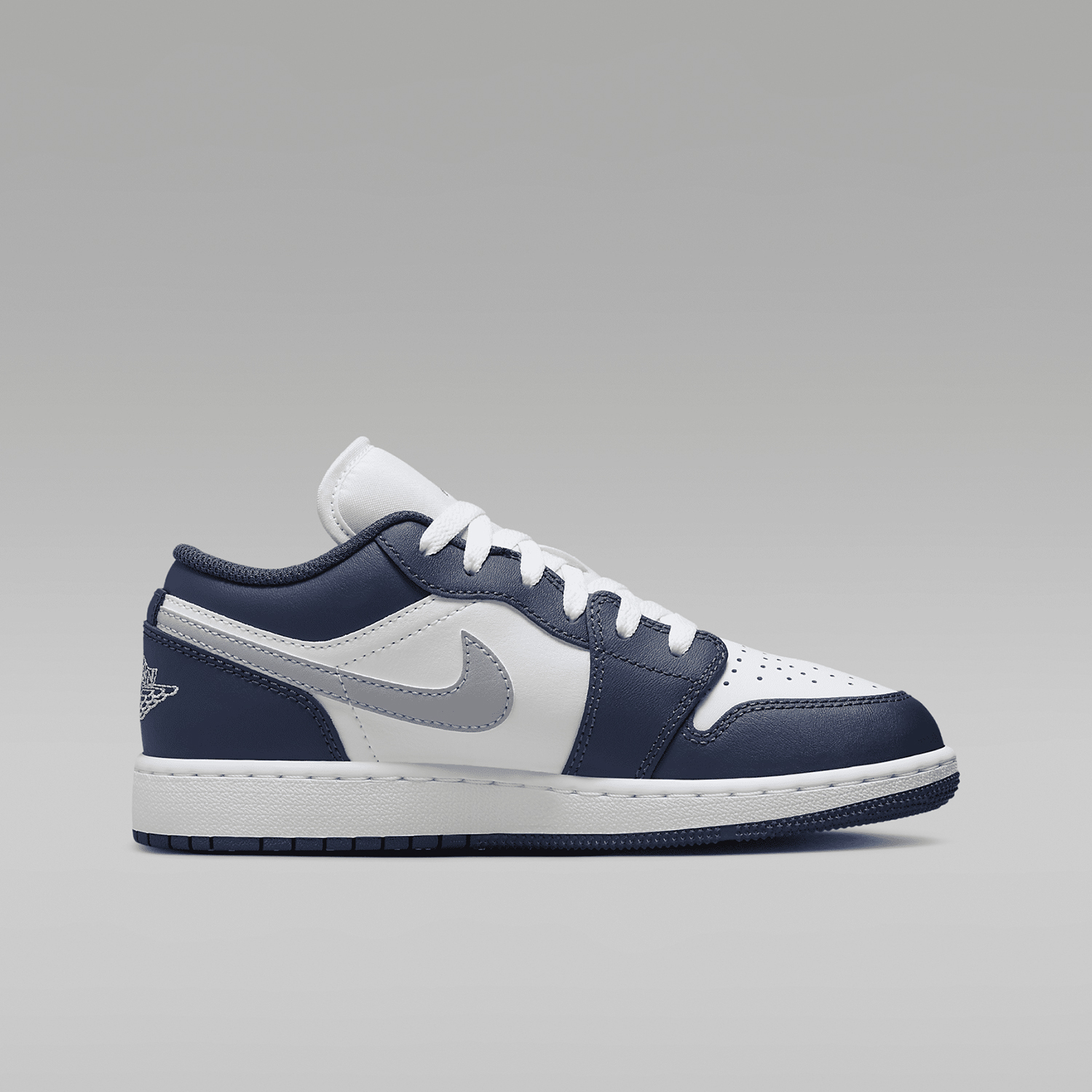 Nike Air Jordan 1 Low GS Girls Retro Casual Shoes 553560-141